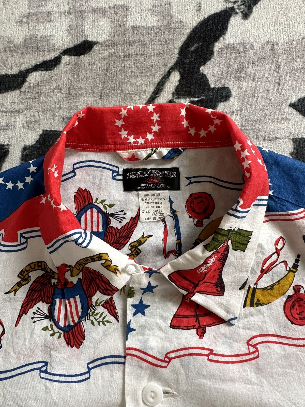 Sunny Sports Sunny Sports collar camp shirt overprinted Size US S / EU 44-46 / 1 - 5 Thumbnail