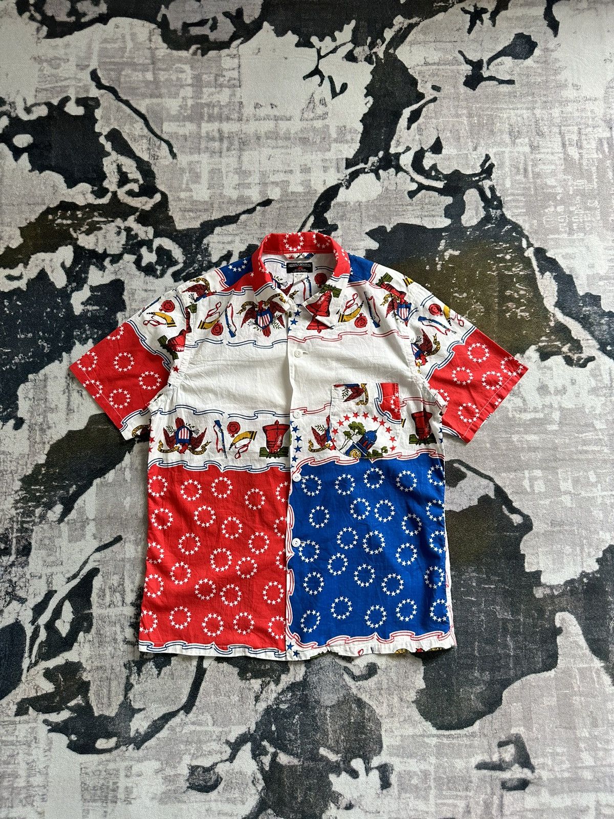 Sunny Sports Sunny Sports collar camp shirt overprinted Size US S / EU 44-46 / 1 - 1 Thumbnail