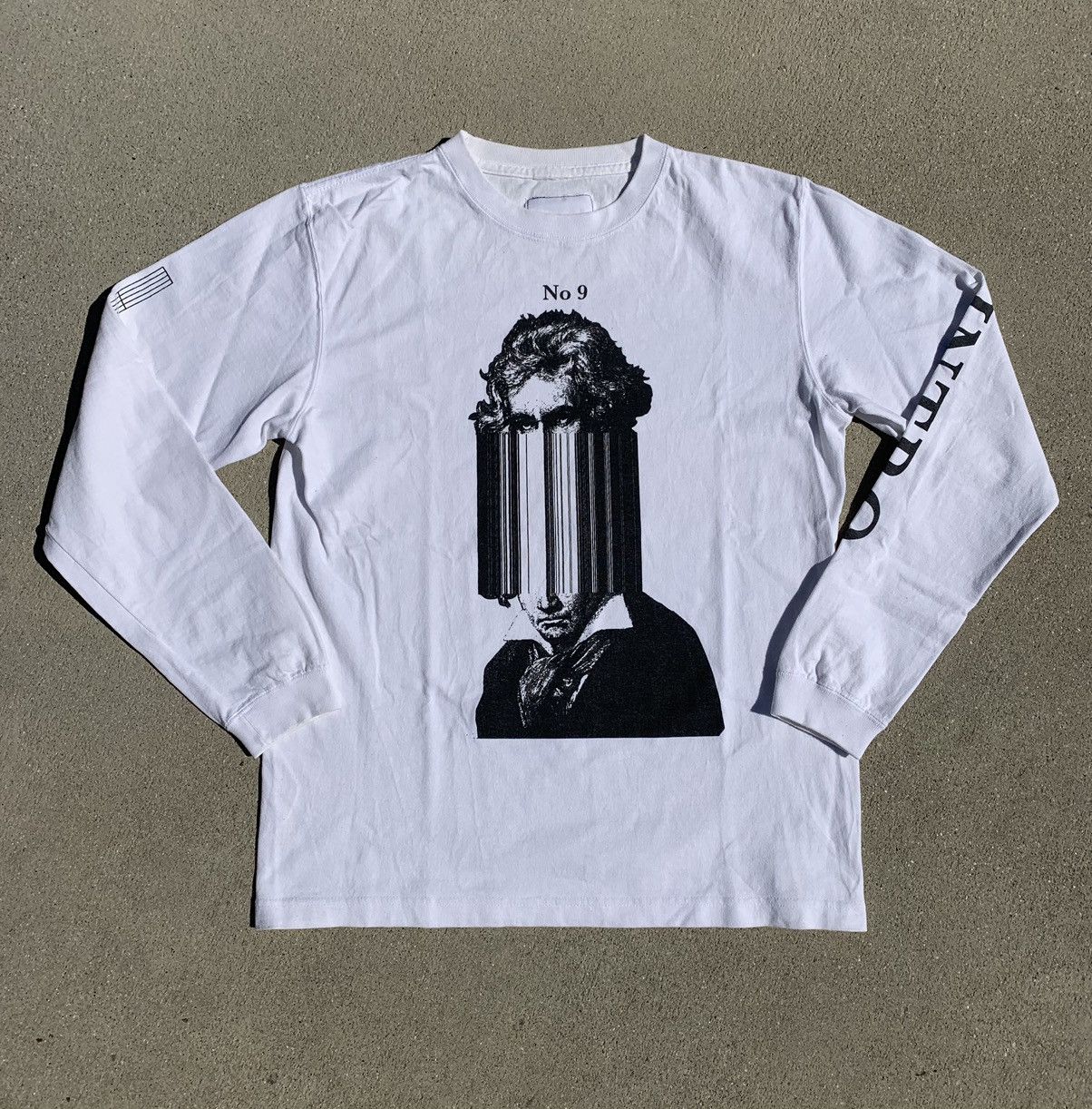 Japanese Brand Number (N)ine Beethoven No.9 Symphony Tee Size US S / EU 44-46 / 1 - 1 Thumbnail