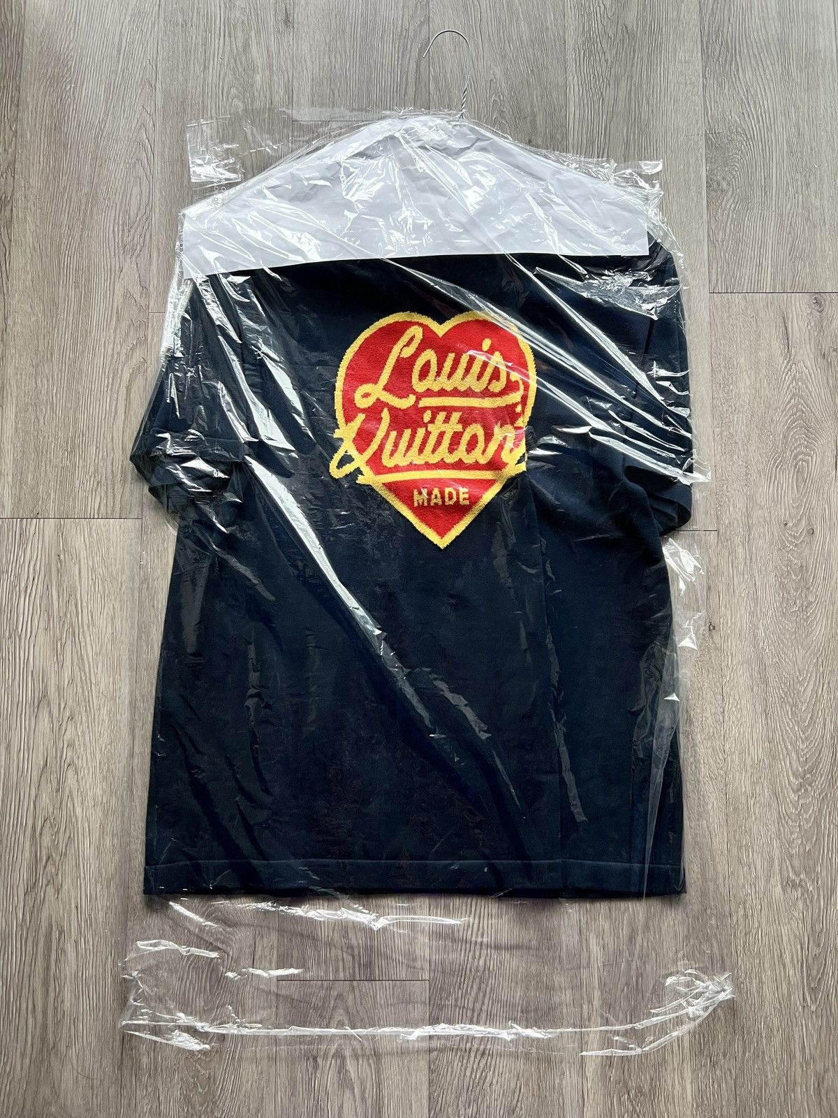 LUOIS VUTTION TSHIRT- LV X NIGO EMBROIEDERED – thecashiervn