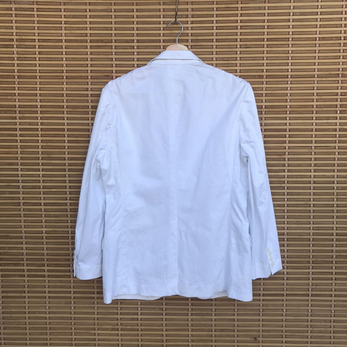 Yohji Yamamoto AAR all against risk by yohji yamamoto white jacket Size US S / EU 44-46 / 1 - 5 Thumbnail