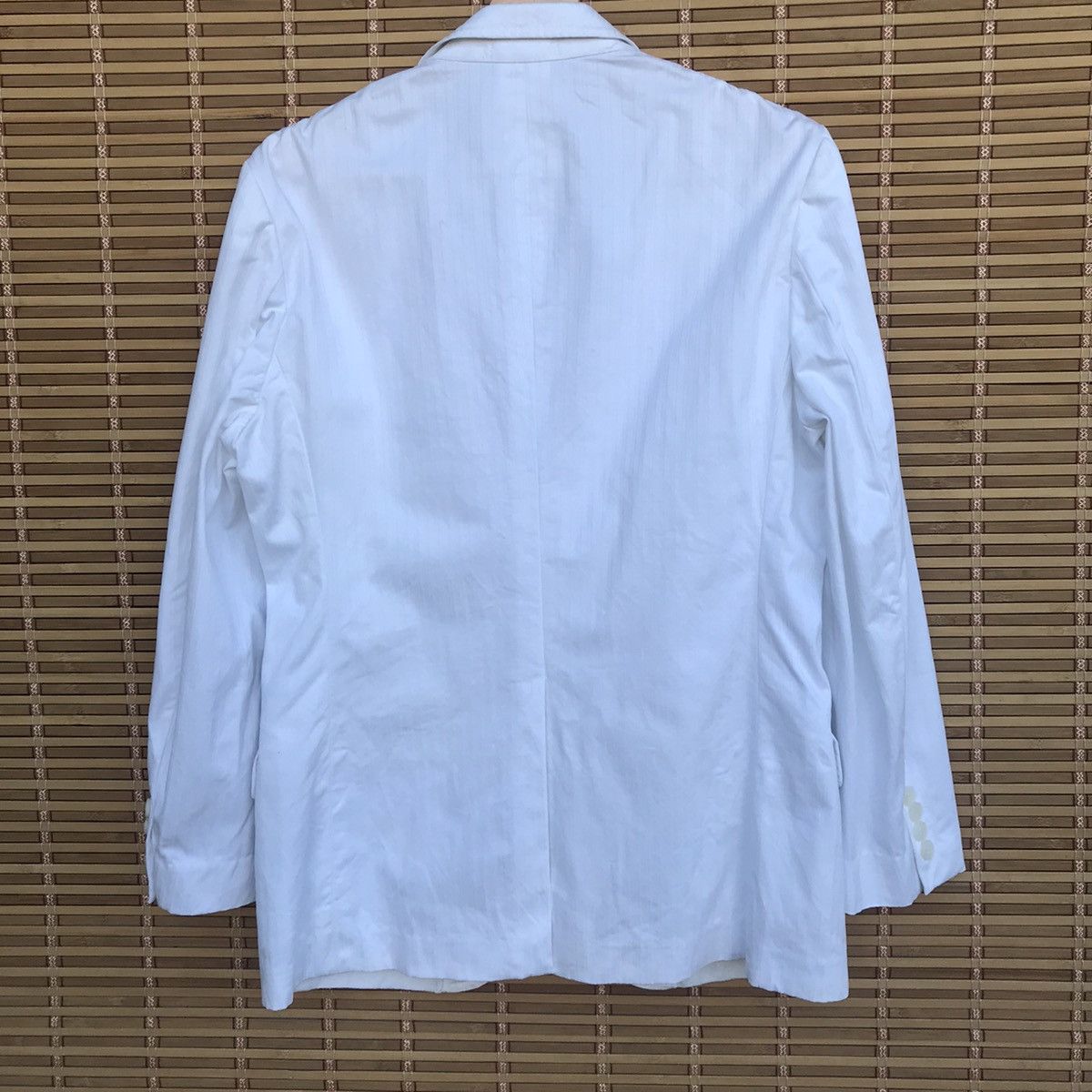 Yohji Yamamoto AAR all against risk by yohji yamamoto white jacket Size US S / EU 44-46 / 1 - 6 Thumbnail