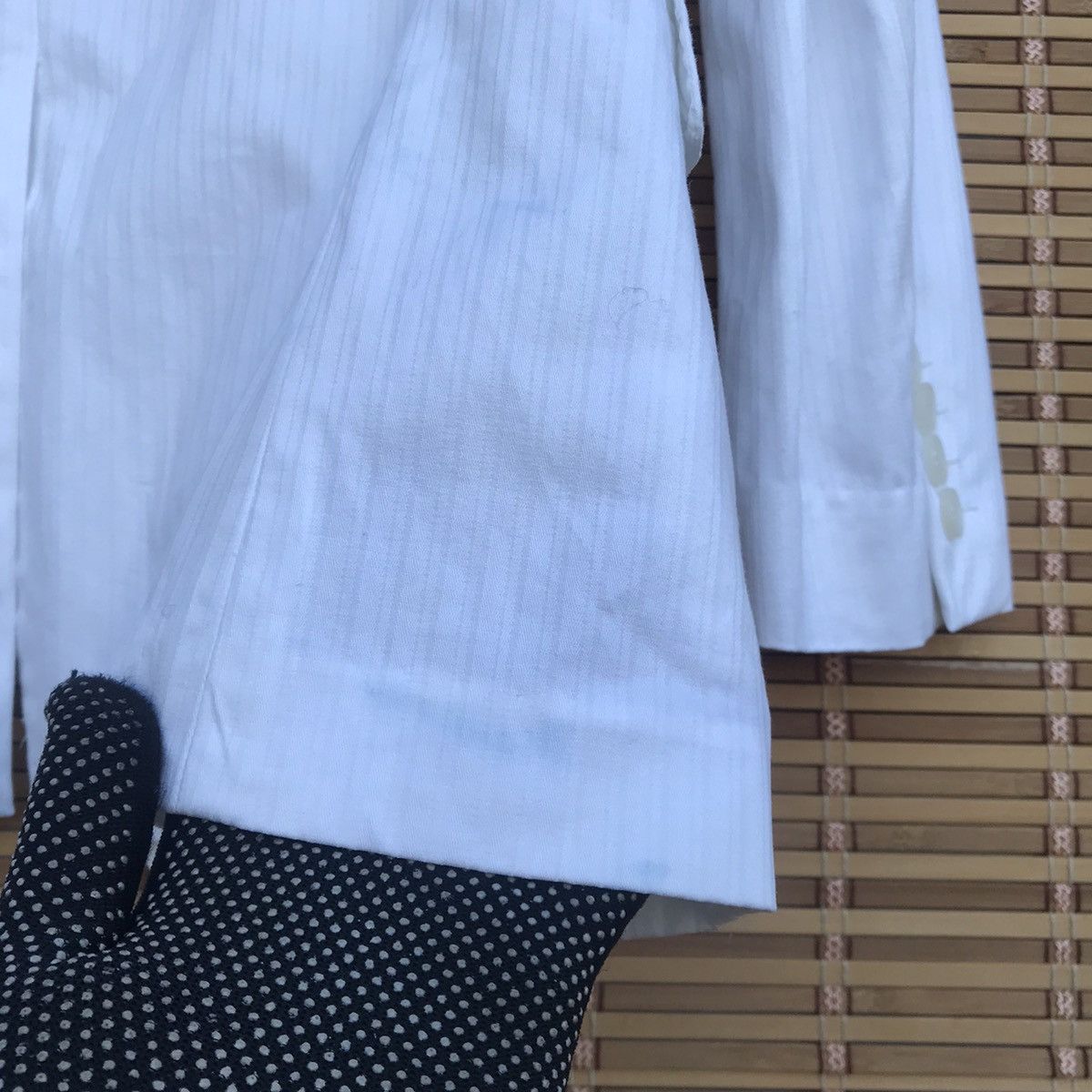 Yohji Yamamoto AAR all against risk by yohji yamamoto white jacket Size US S / EU 44-46 / 1 - 7 Thumbnail