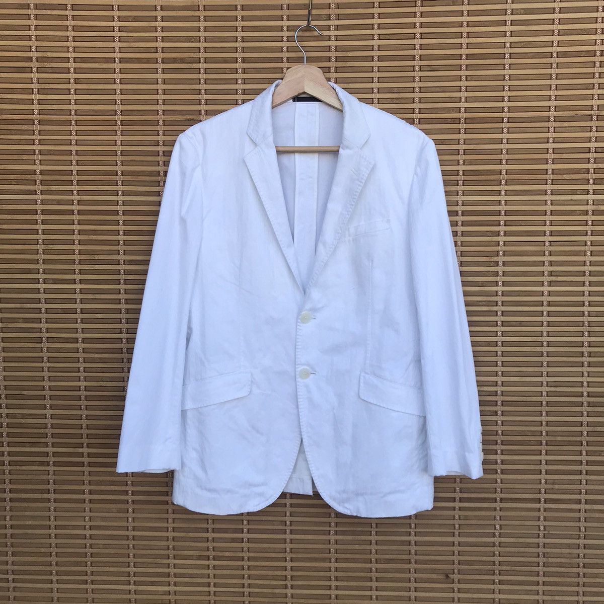 Yohji Yamamoto AAR all against risk by yohji yamamoto white jacket Size US S / EU 44-46 / 1 - 1 Thumbnail