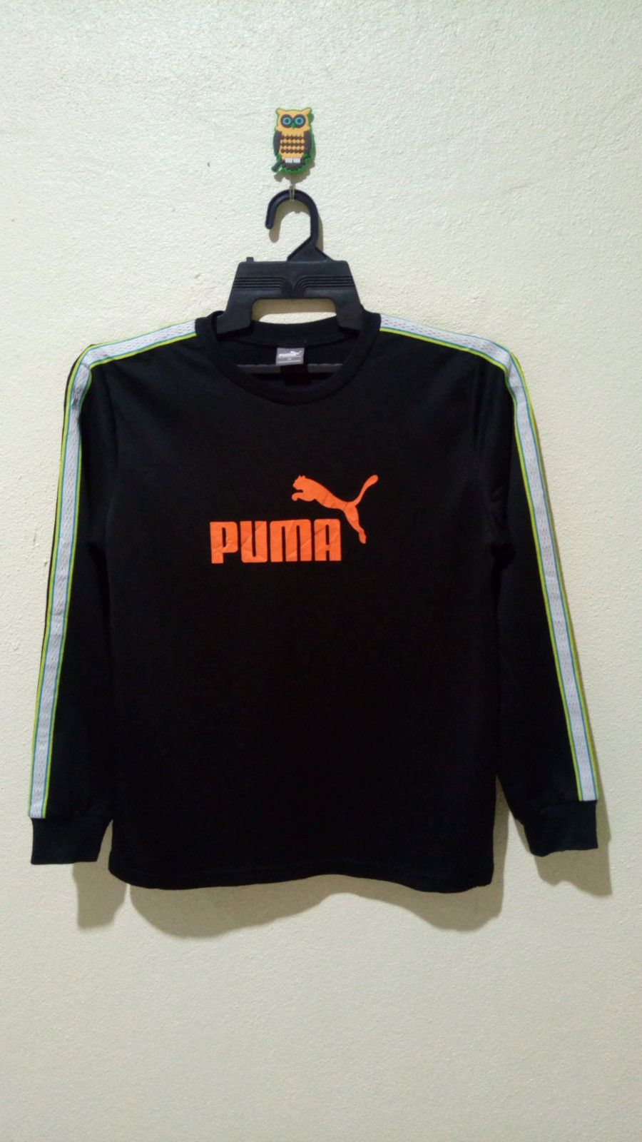 Puma Puma Long Sleeve T-shirt spell out Big Logo size 160/ size S Size US S / EU 44-46 / 1 - 1 Thumbnail