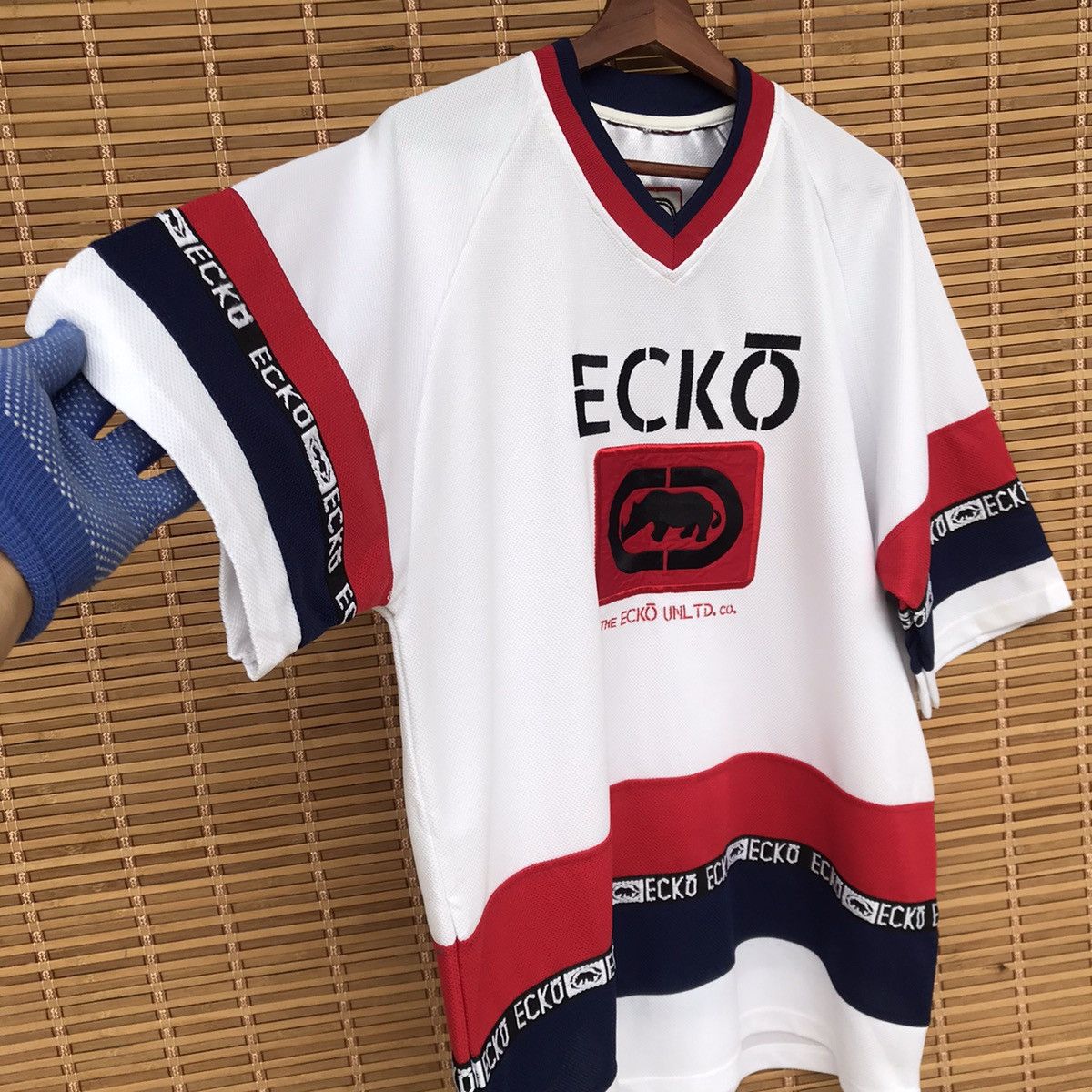 Vintage Vintage Ecko Unltd Baggy raptees JNCO style Size US L / EU 52-54 / 3 - 1 Thumbnail