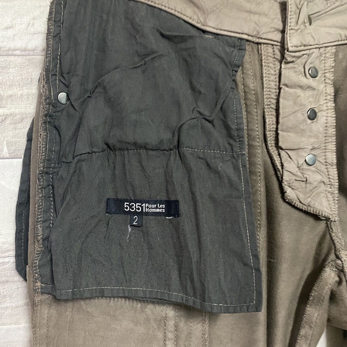 5351 POUR LES HOMMES 5351 Pour Les Hommes Cargo Flare Pants Size US 30 / EU 46 - 17 Thumbnail