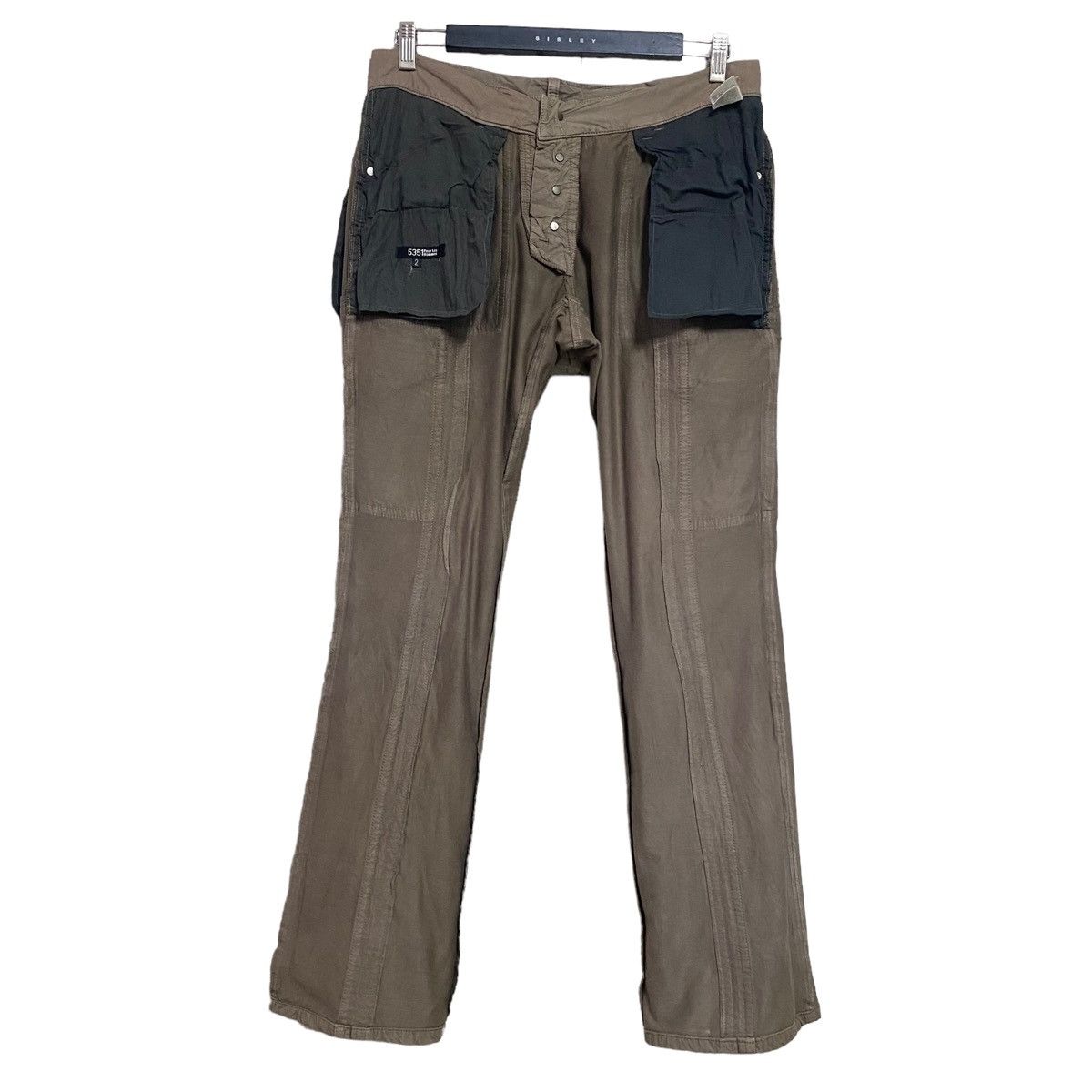 5351 POUR LES HOMMES 5351 Pour Les Hommes Cargo Flare Pants Size US 30 / EU 46 - 3 Thumbnail