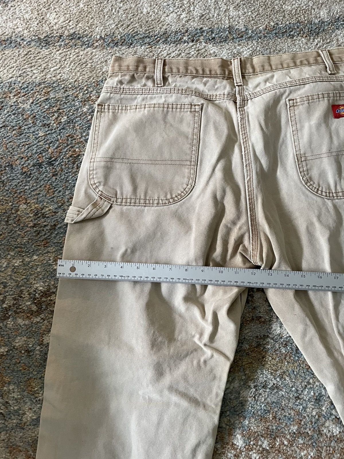 Vintage Vintage Dickies Baggy Work Brown Y2K Pants Jeans Size US 38 / EU 54 - 11 Thumbnail
