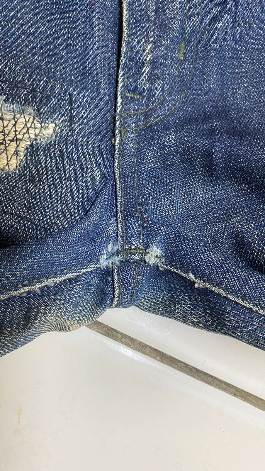 Neighborhood Neighborhood 02 Denim Savage H2Narow Selvedge Jeans Size US 36 / EU 52 - 8 Thumbnail