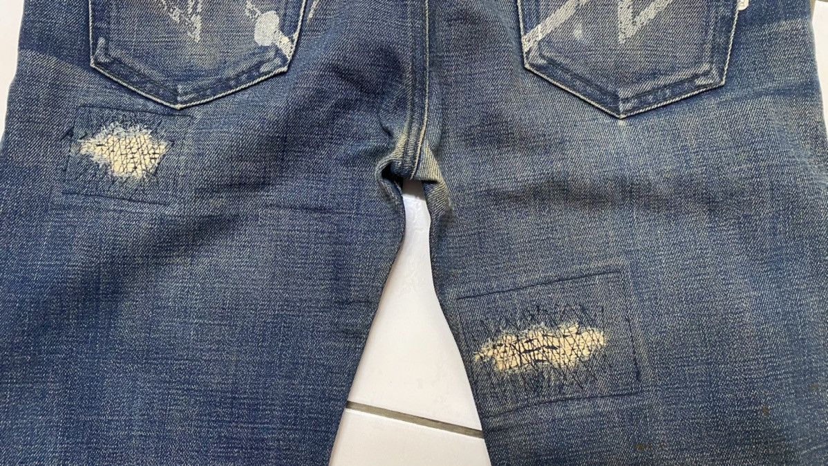 Neighborhood Neighborhood 02 Denim Savage H2Narow Selvedge Jeans Size US 36 / EU 52 - 11 Thumbnail