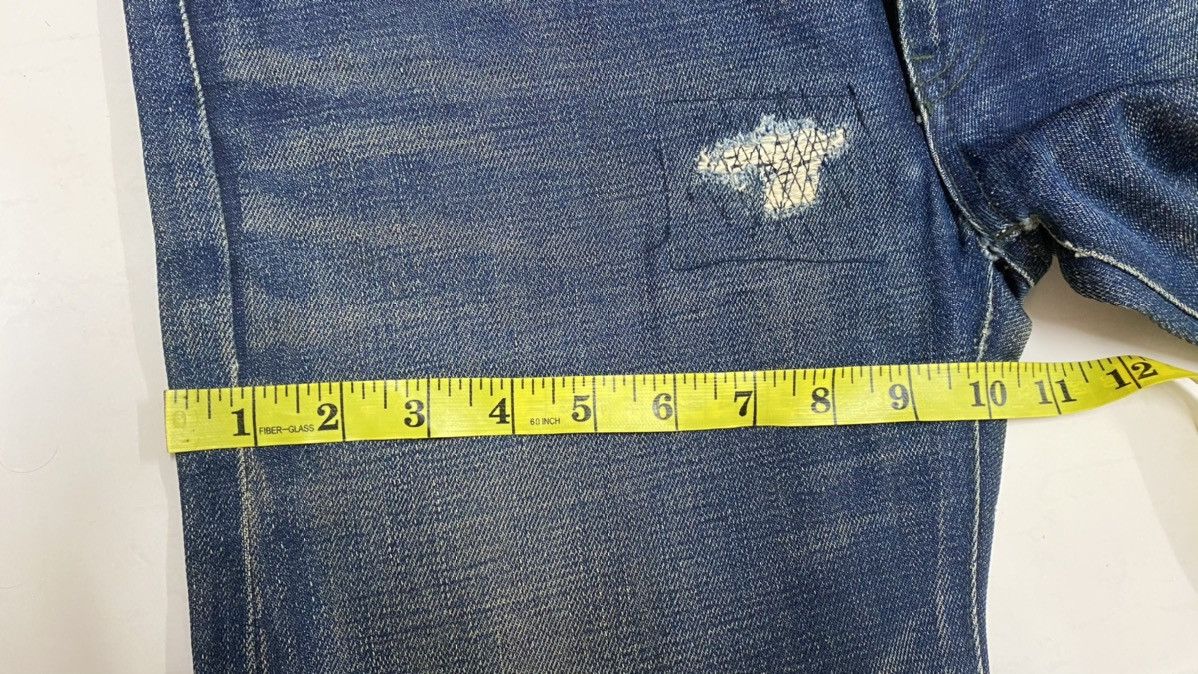 Neighborhood Neighborhood 02 Denim Savage H2Narow Selvedge Jeans Size US 36 / EU 52 - 7 Thumbnail