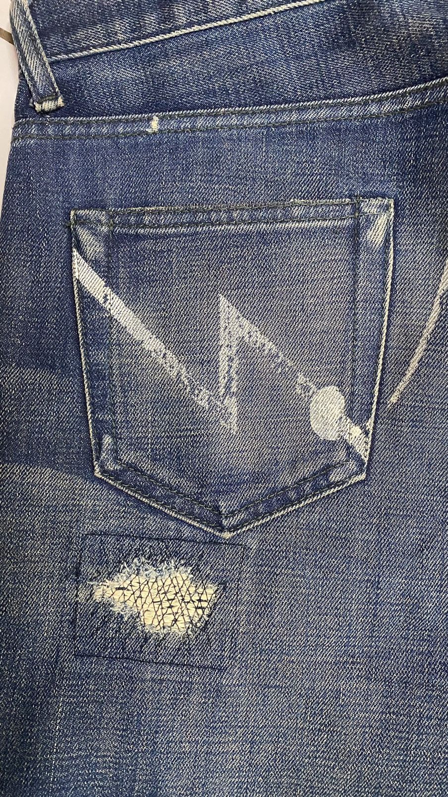 Neighborhood Neighborhood 02 Denim Savage H2Narow Selvedge Jeans Size US 36 / EU 52 - 14 Thumbnail