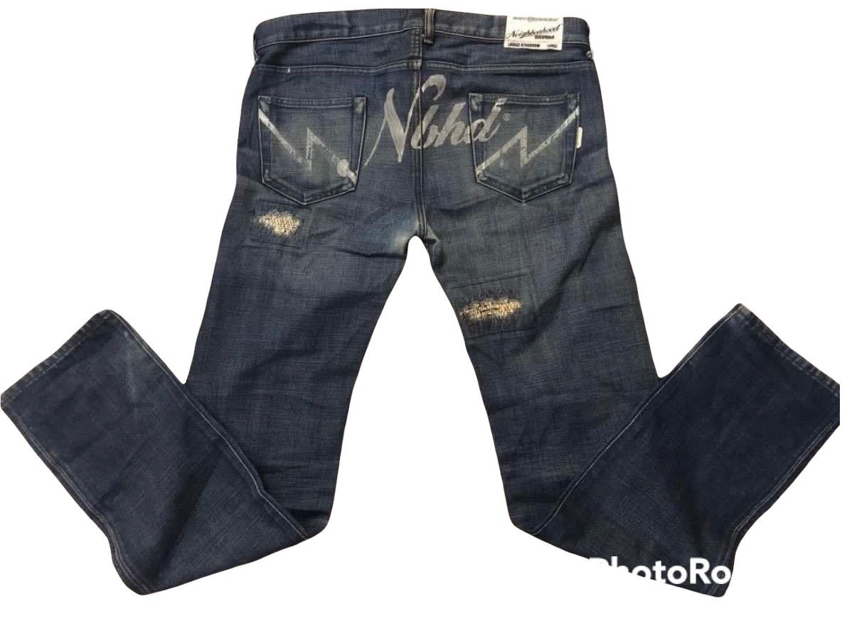Neighborhood Neighborhood 02 Denim Savage H2Narow Selvedge Jeans Size US 36 / EU 52 - 2 Thumbnail