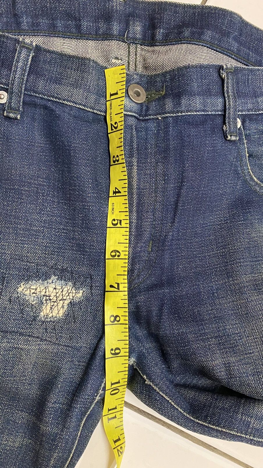 Neighborhood Neighborhood 02 Denim Savage H2Narow Selvedge Jeans Size US 36 / EU 52 - 6 Thumbnail