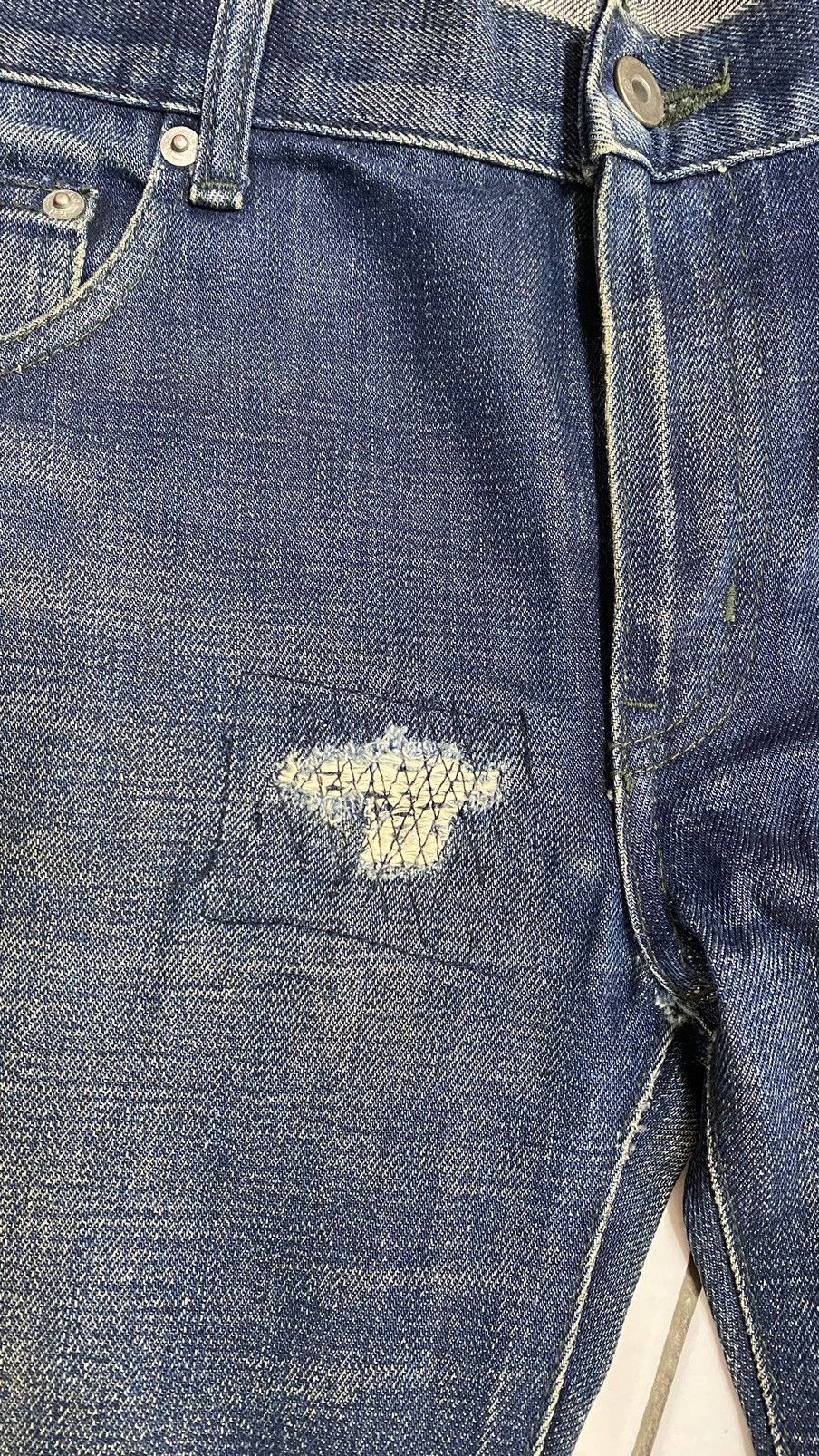 Neighborhood Neighborhood 02 Denim Savage H2Narow Selvedge Jeans Size US 36 / EU 52 - 9 Thumbnail