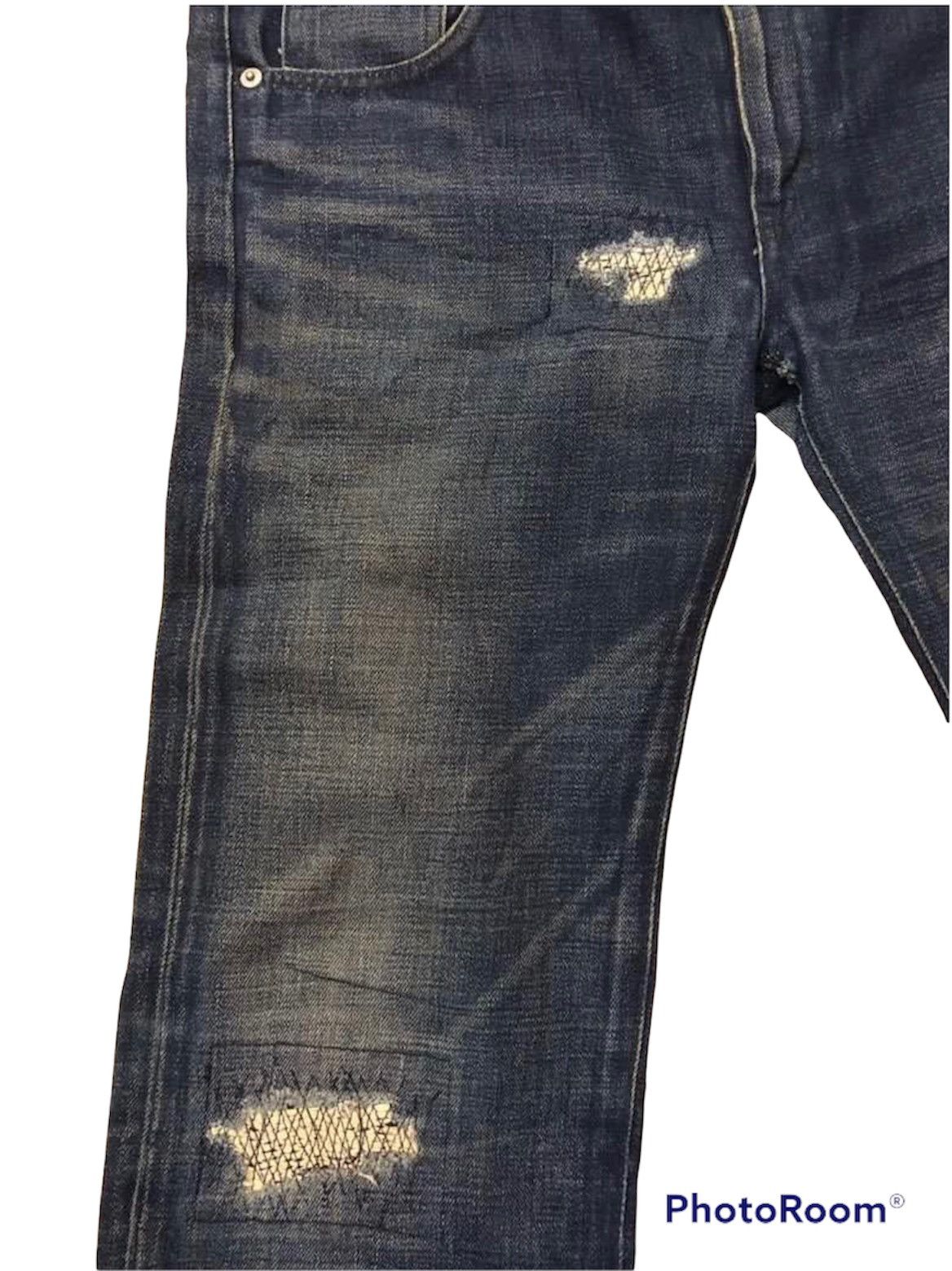 Neighborhood Neighborhood 02 Denim Savage H2Narow Selvedge Jeans Size US 36 / EU 52 - 3 Thumbnail