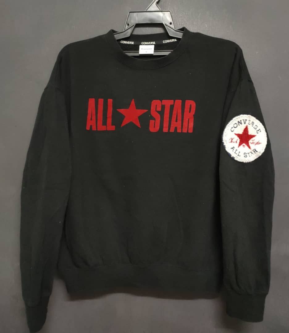 Converse Converse All Star Big Logo Sweatshirt Size M / US 6-8 / IT 42-44 - 1 Thumbnail