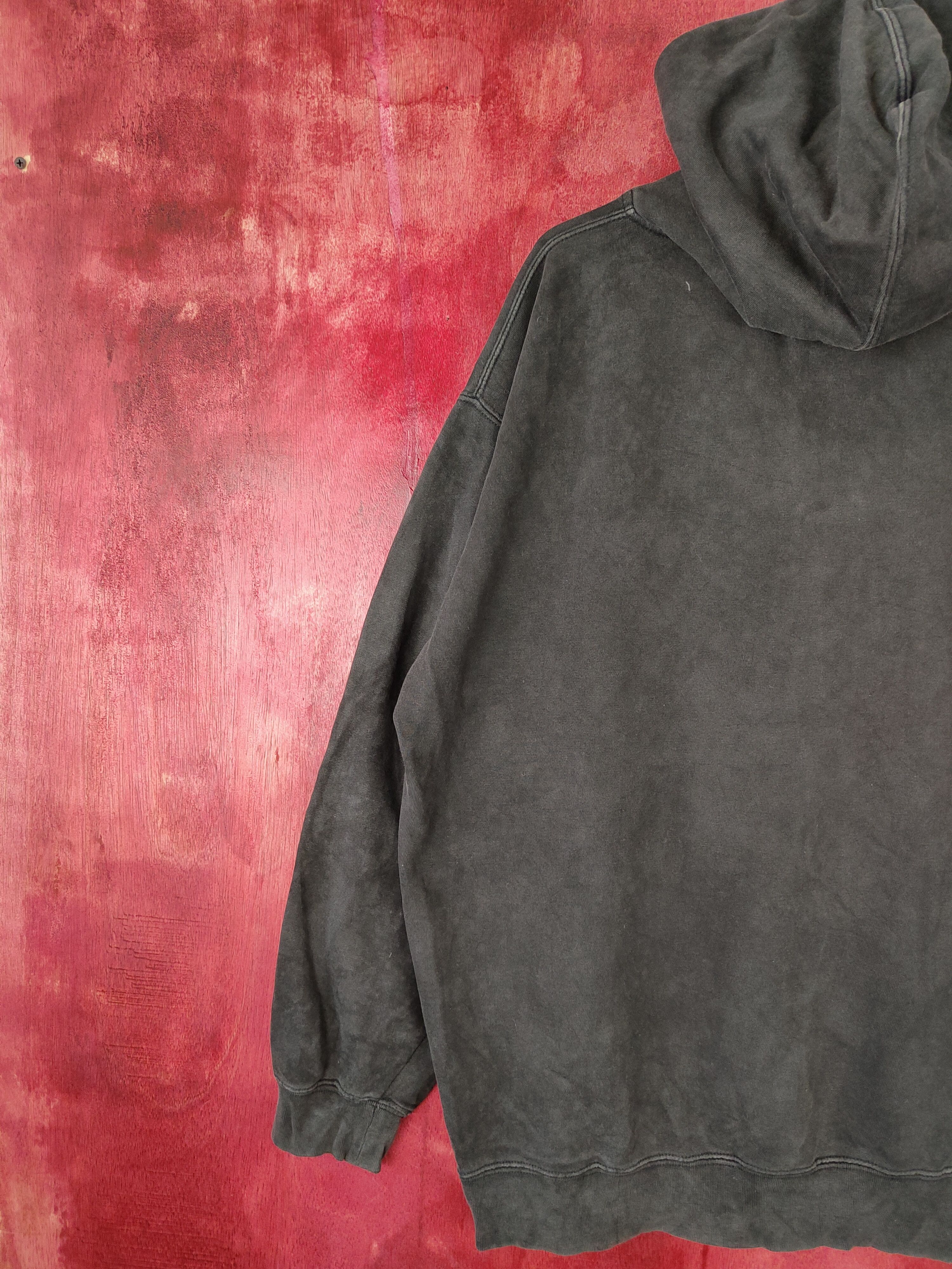 Japanese Brand The Kayo Corp faded Black Hoodie Sweater #4813 Size US M / EU 48-50 / 2 - 9 Thumbnail