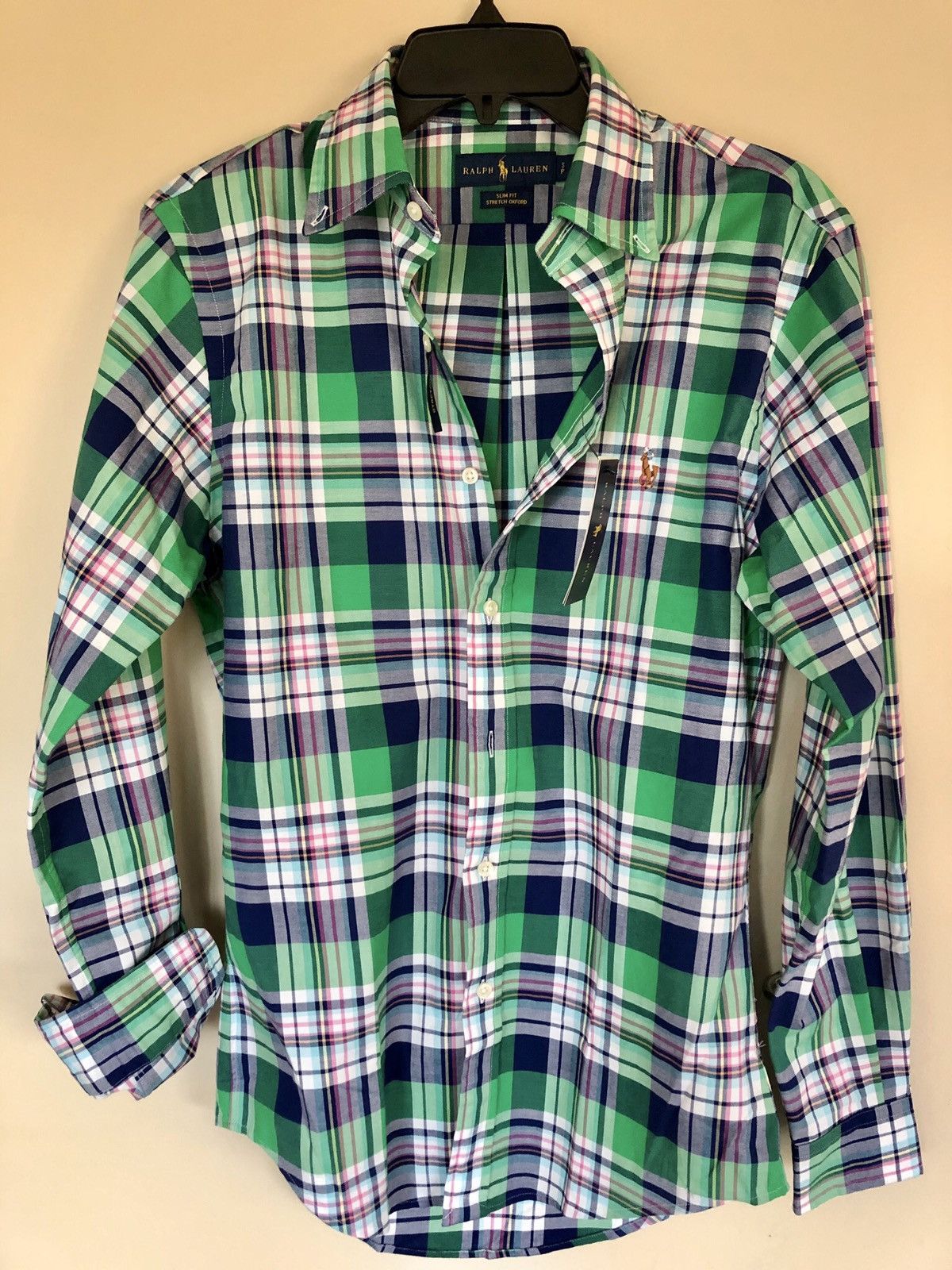 Polo Ralph Lauren Polo RL Classic Fot Oxford Shirt Size US S / EU 44-46 / 1 - 1 Thumbnail