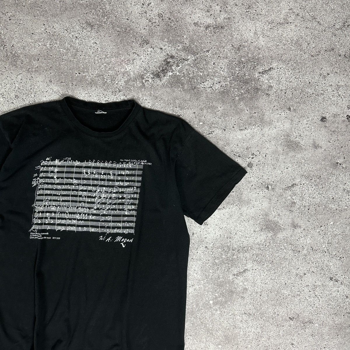 Vintage Vintage 90s Mozart Little Serenade Art Graphic tee Music Y2K Size US M / EU 48-50 / 2 - 2 Thumbnail