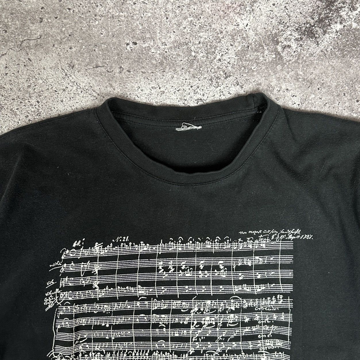 Vintage Vintage 90s Mozart Little Serenade Art Graphic tee Music Y2K Size US M / EU 48-50 / 2 - 4 Thumbnail