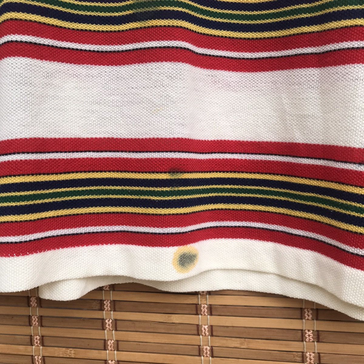 Vintage Rare Vintage John Newcombe tennis player 70s striped shirt Size US L / EU 52-54 / 3 - 6 Thumbnail