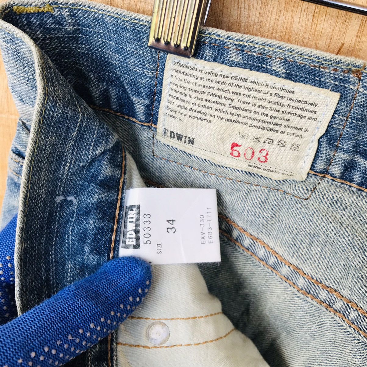 Edwin Edwin distressed ripped denim japan shortpant waist 34-35 Size US 34 / EU 50 - 11 Thumbnail