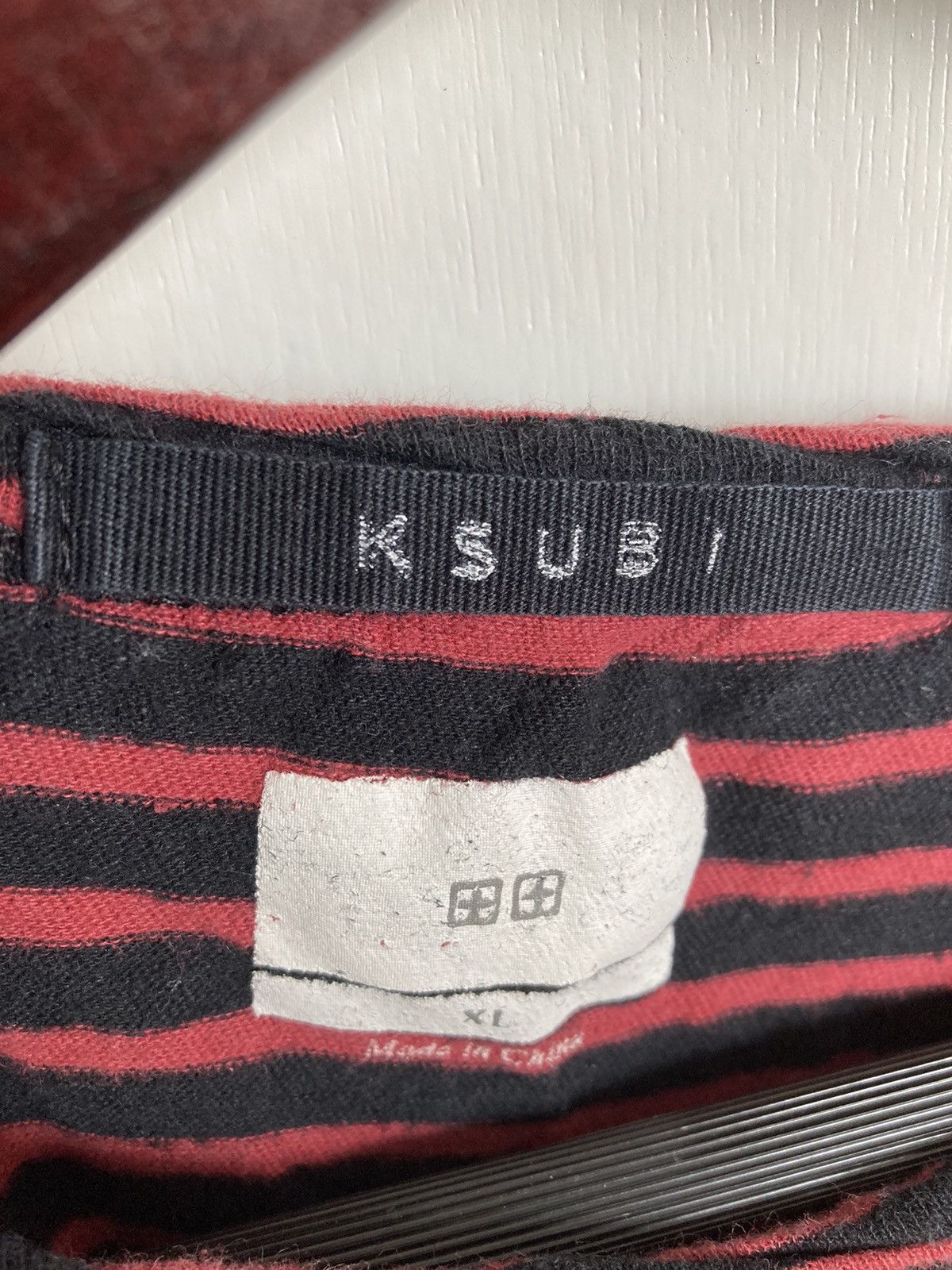 Japanese Brand Ksubi Striped T🎬🦓 Size US XL / EU 56 / 4 - 3 Thumbnail