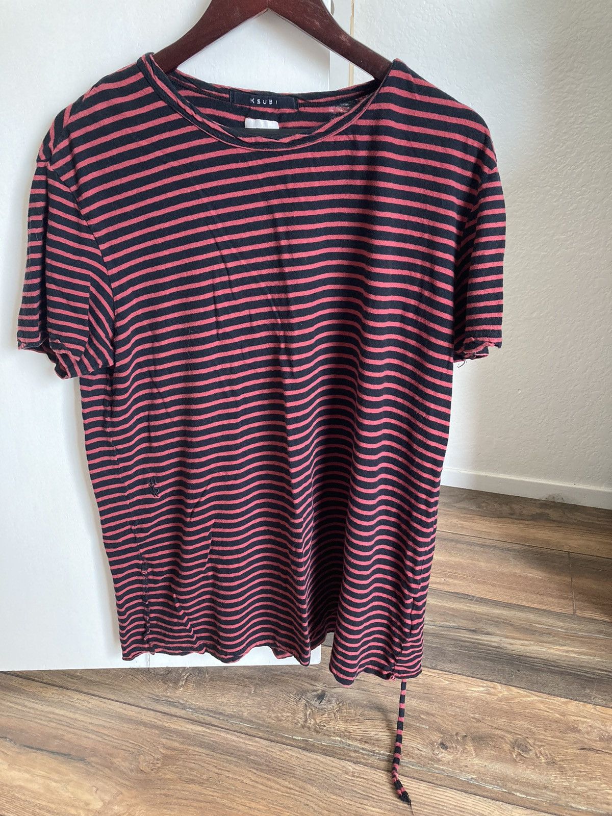Japanese Brand Ksubi Striped T🎬🦓 Size US XL / EU 56 / 4 - 1 Thumbnail