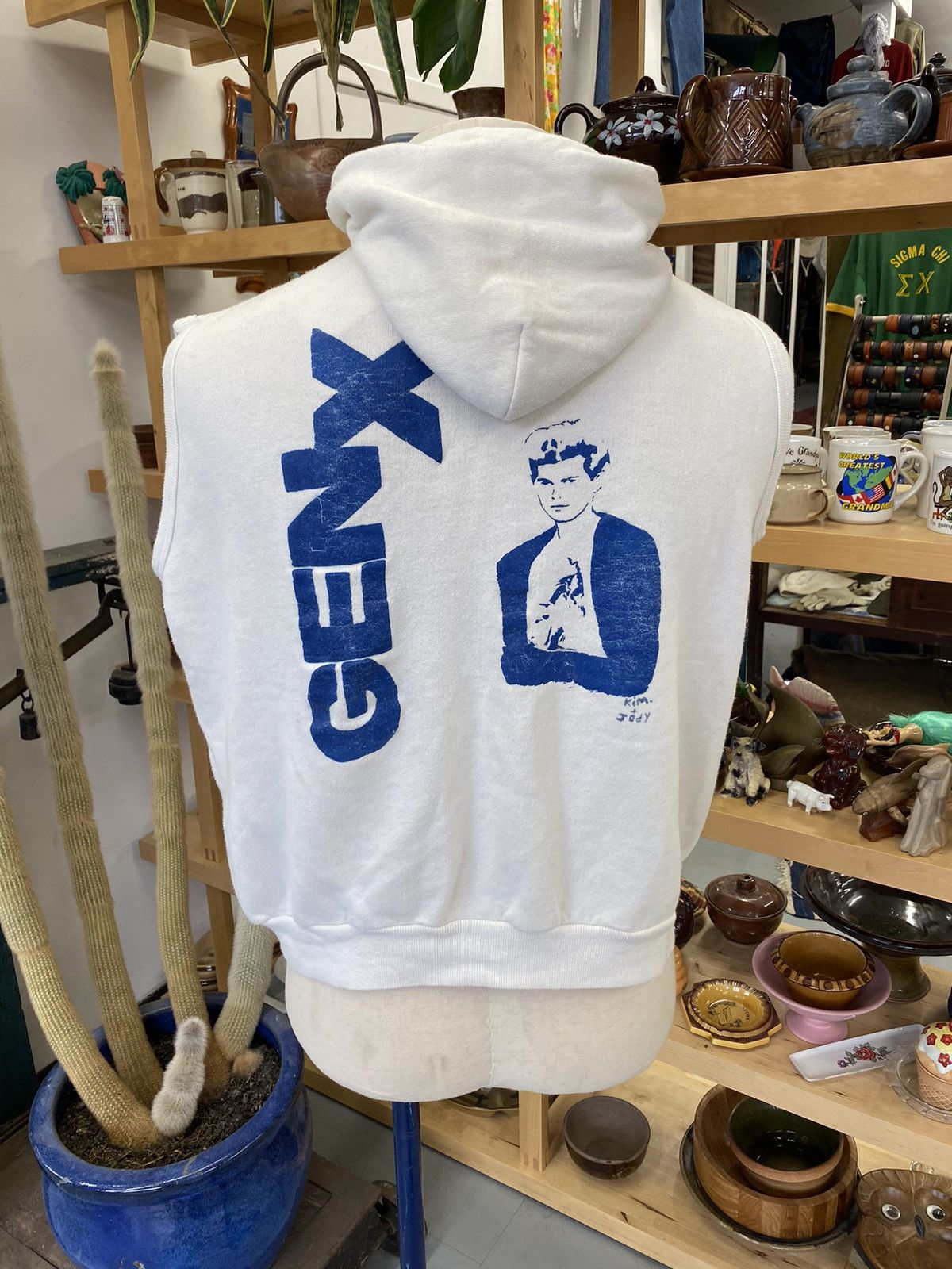 Generation X sleeveless hoodie