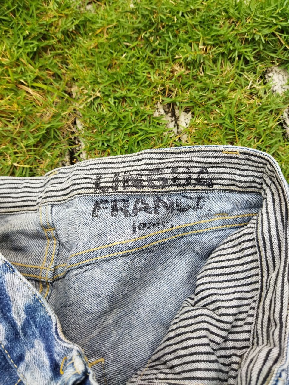 If Six Was Nine Japanese Lingua Franca Distressed Jeans Size US 29 - 7 Thumbnail