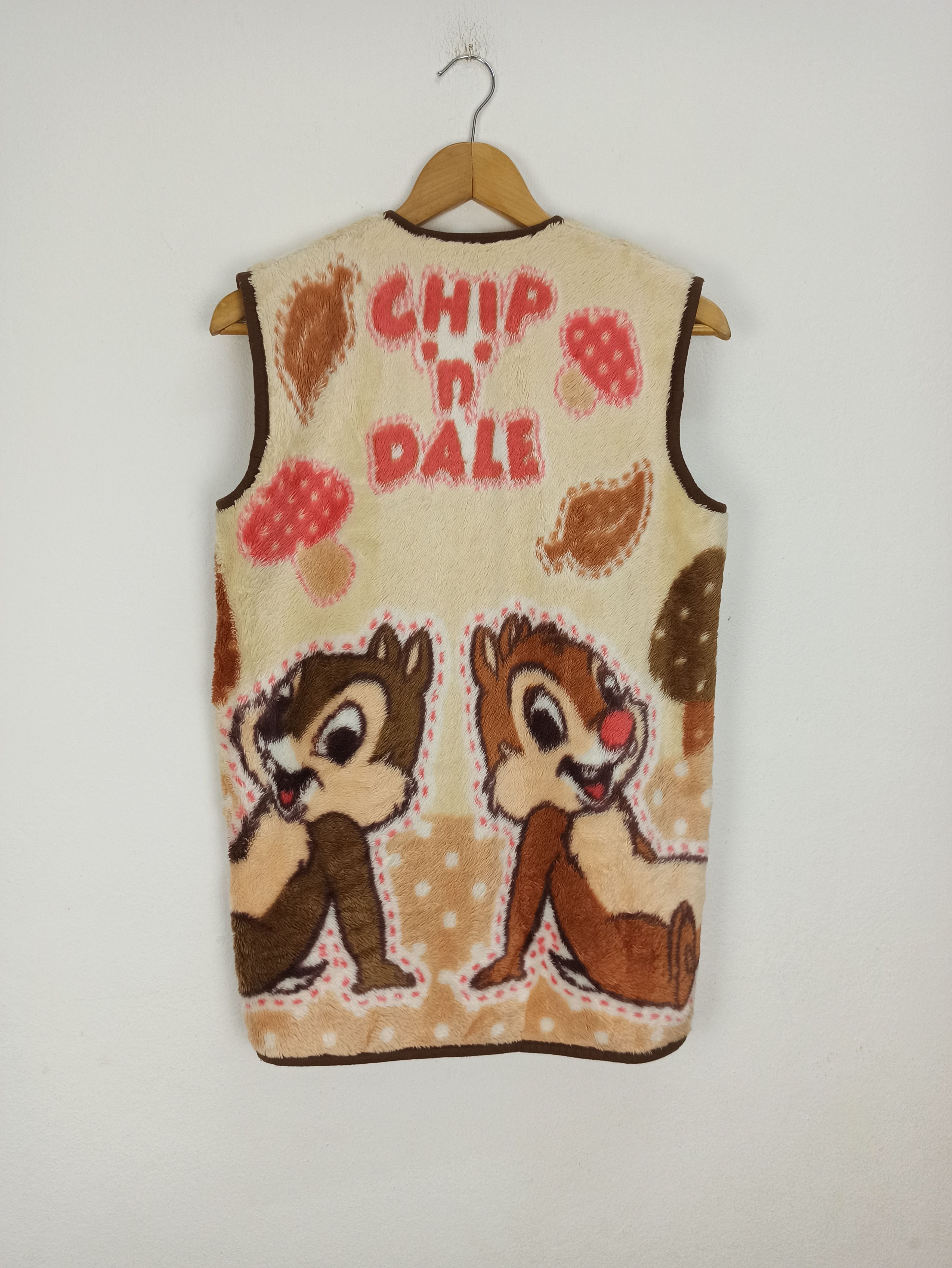 Cartoon Network Chip and Dale fleece Vest fur jacket Full Print Size US M / EU 48-50 / 2 - 1 Thumbnail