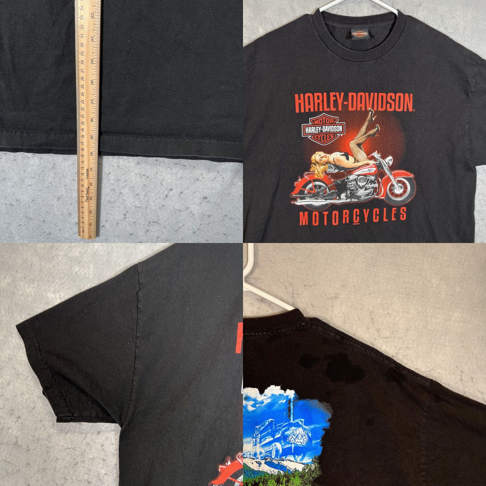 Harley-Davidson Motorcycle Bike T-shirt Made in USA Men's XL /eaa454510