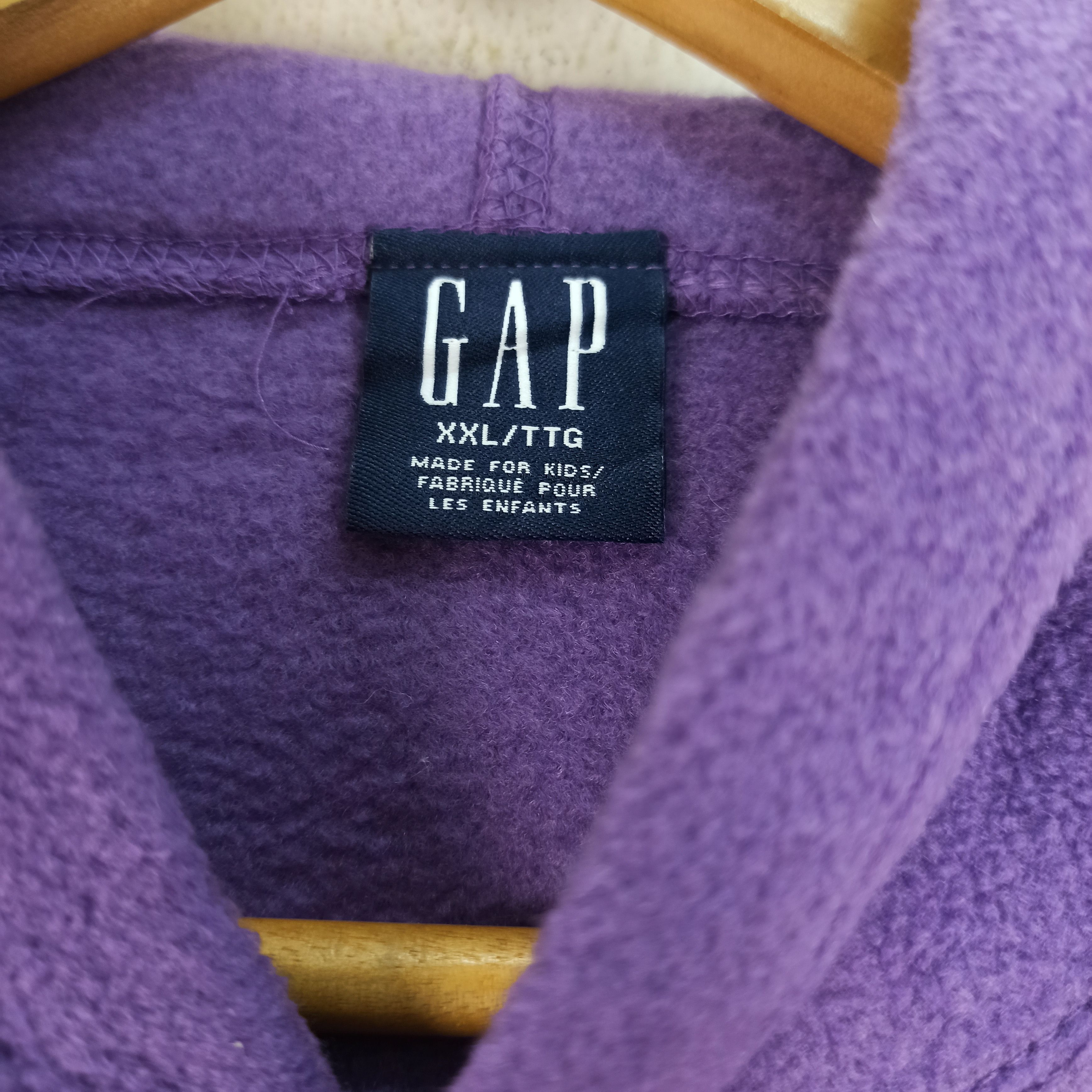 Gap Vintage GAP Hoodie Fleece Big Logo For Kids Sizing Size US XXL / EU 58 / 5 - 7 Thumbnail