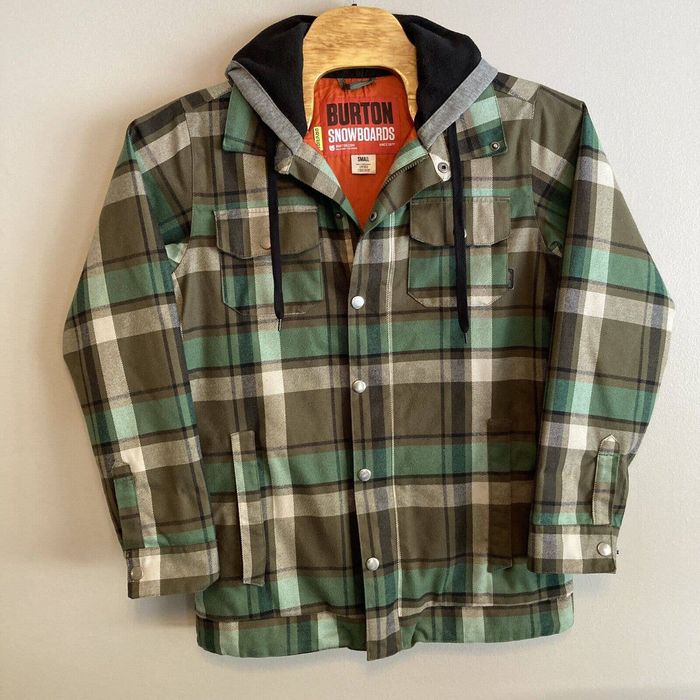 Burton plaid 2024 snowboard jacket