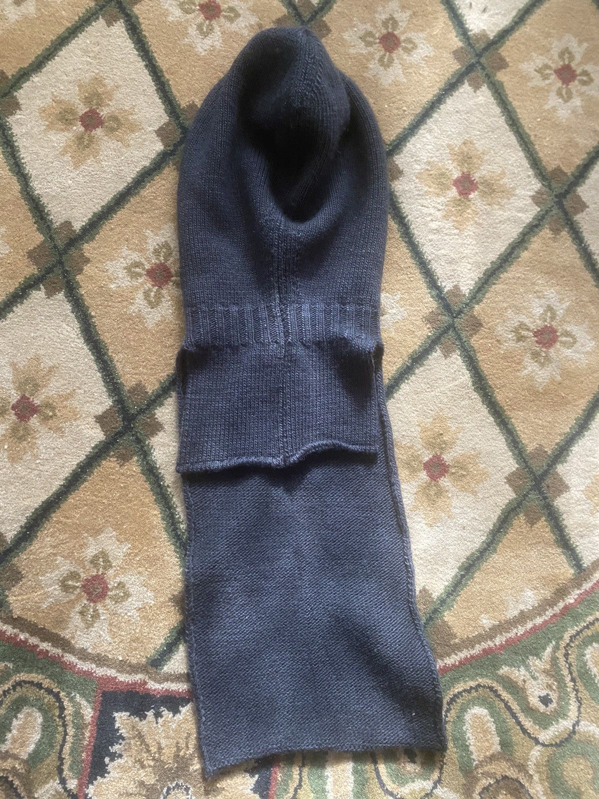 Rick Owens × Rick Owens Drkshdw Rick Owens Wool Moog Hood AW05 Size ONE SIZE - 3 Thumbnail