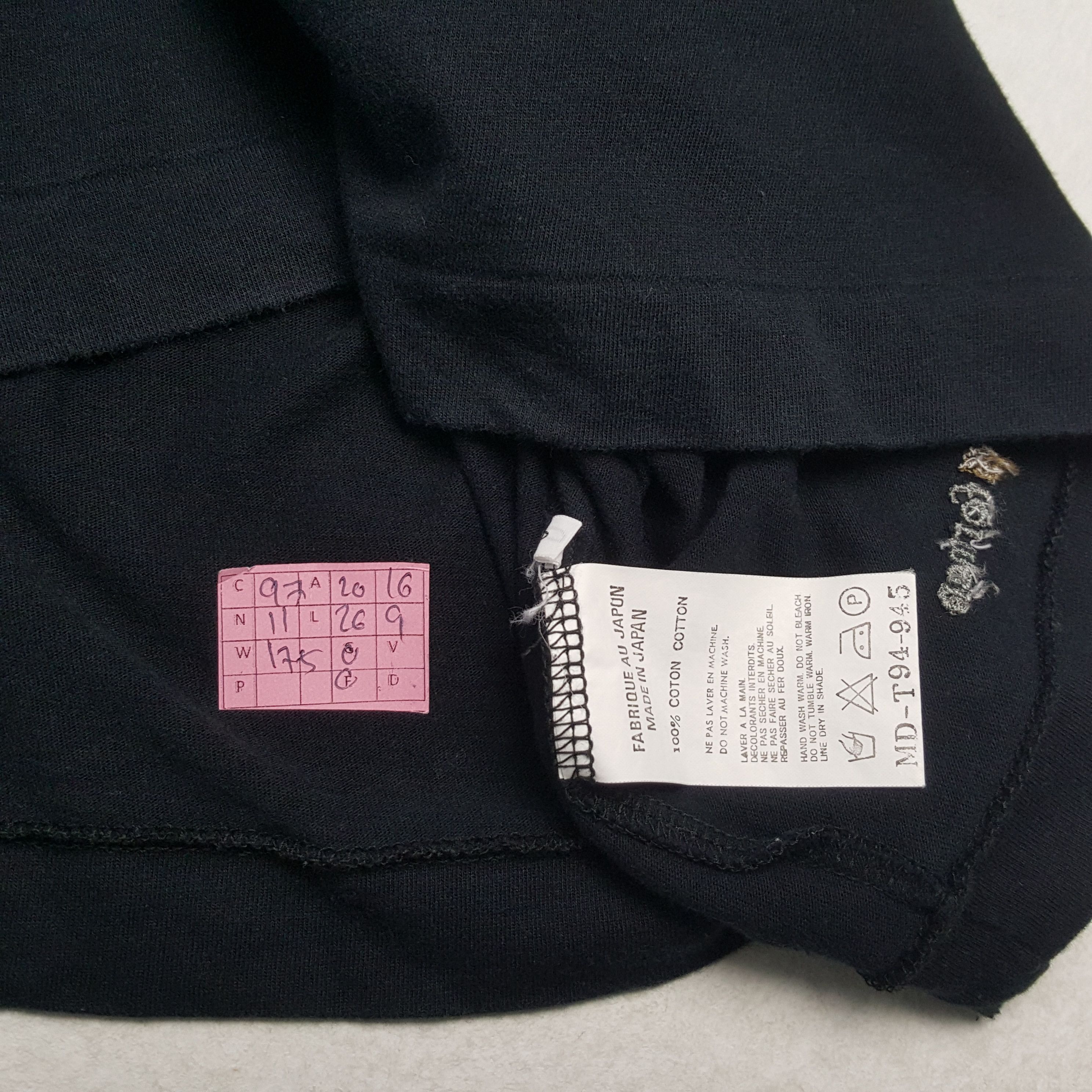Vintage × Y's for Men × Yohji Yamamoto Y's FOR MEN YOHJI YAMAMOTO Japanese Designer Tshirt dp1 Size US M / EU 48-50 / 2 - 5 Thumbnail