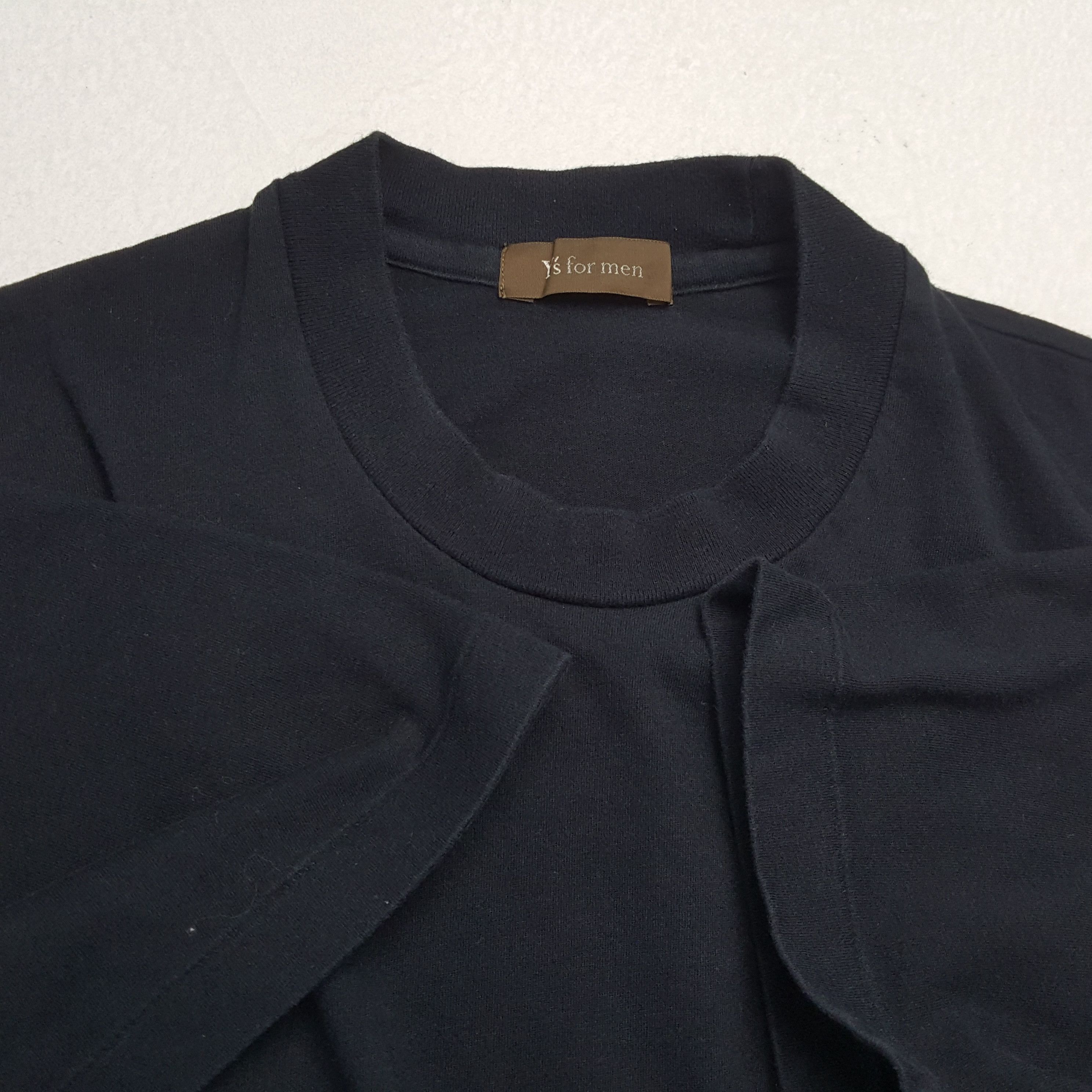 Vintage × Y's for Men × Yohji Yamamoto Y's FOR MEN YOHJI YAMAMOTO Japanese Designer Tshirt dp1 Size US M / EU 48-50 / 2 - 6 Thumbnail
