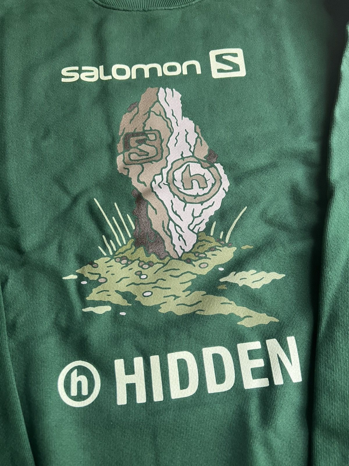 HIDDEN Hidden NY Salomon Artifact Crewneck Size US M / EU 48-50 / 2 - 3 Thumbnail