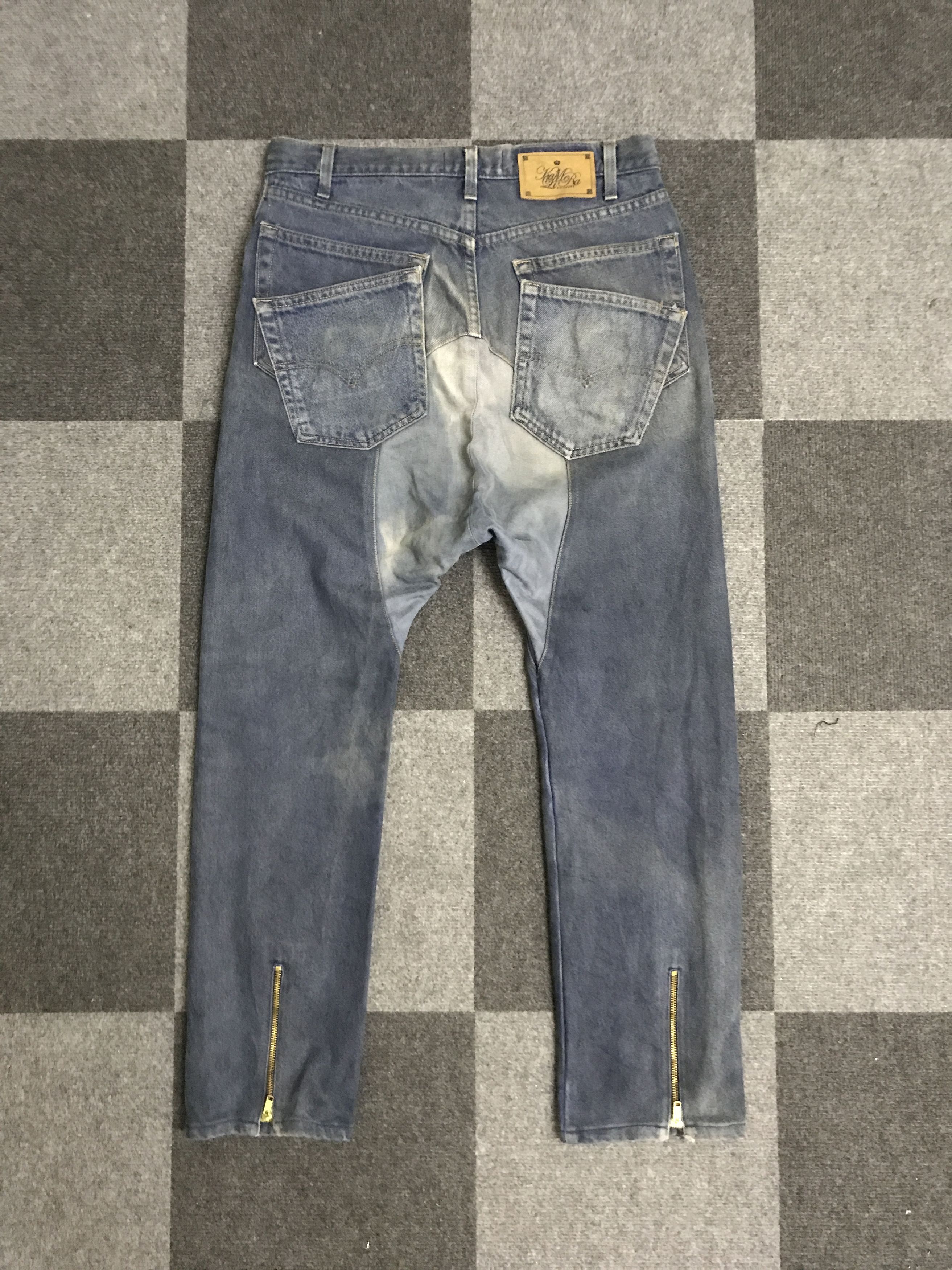 Japanese Brand × Levi's × Vintage VLEV108 Vtg Levis Kalimera Reconstruct Dropped Crotch Jeans Size US 31 - 8 Thumbnail