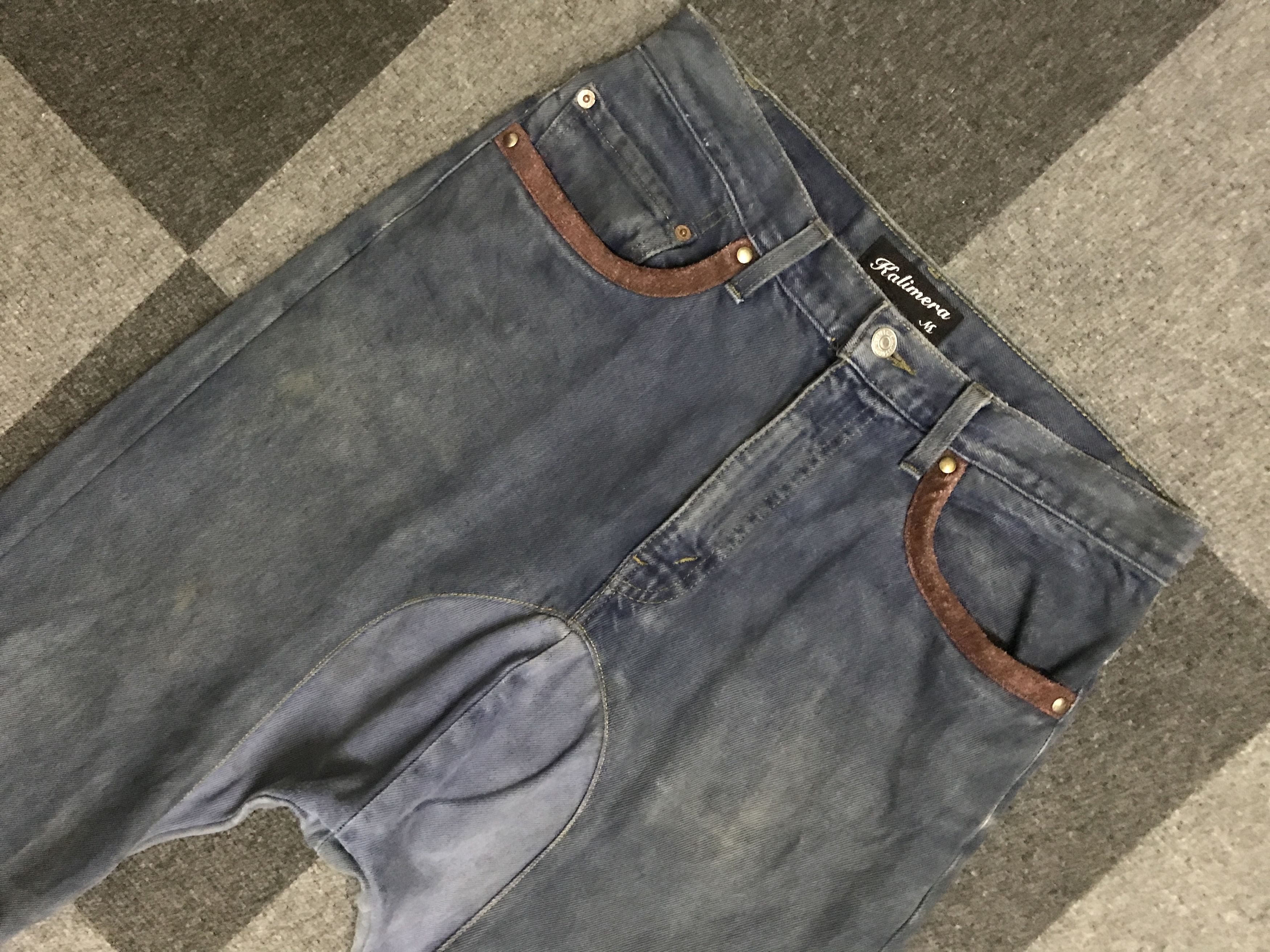 Japanese Brand × Levi's × Vintage VLEV108 Vtg Levis Kalimera Reconstruct Dropped Crotch Jeans Size US 31 - 2 Thumbnail