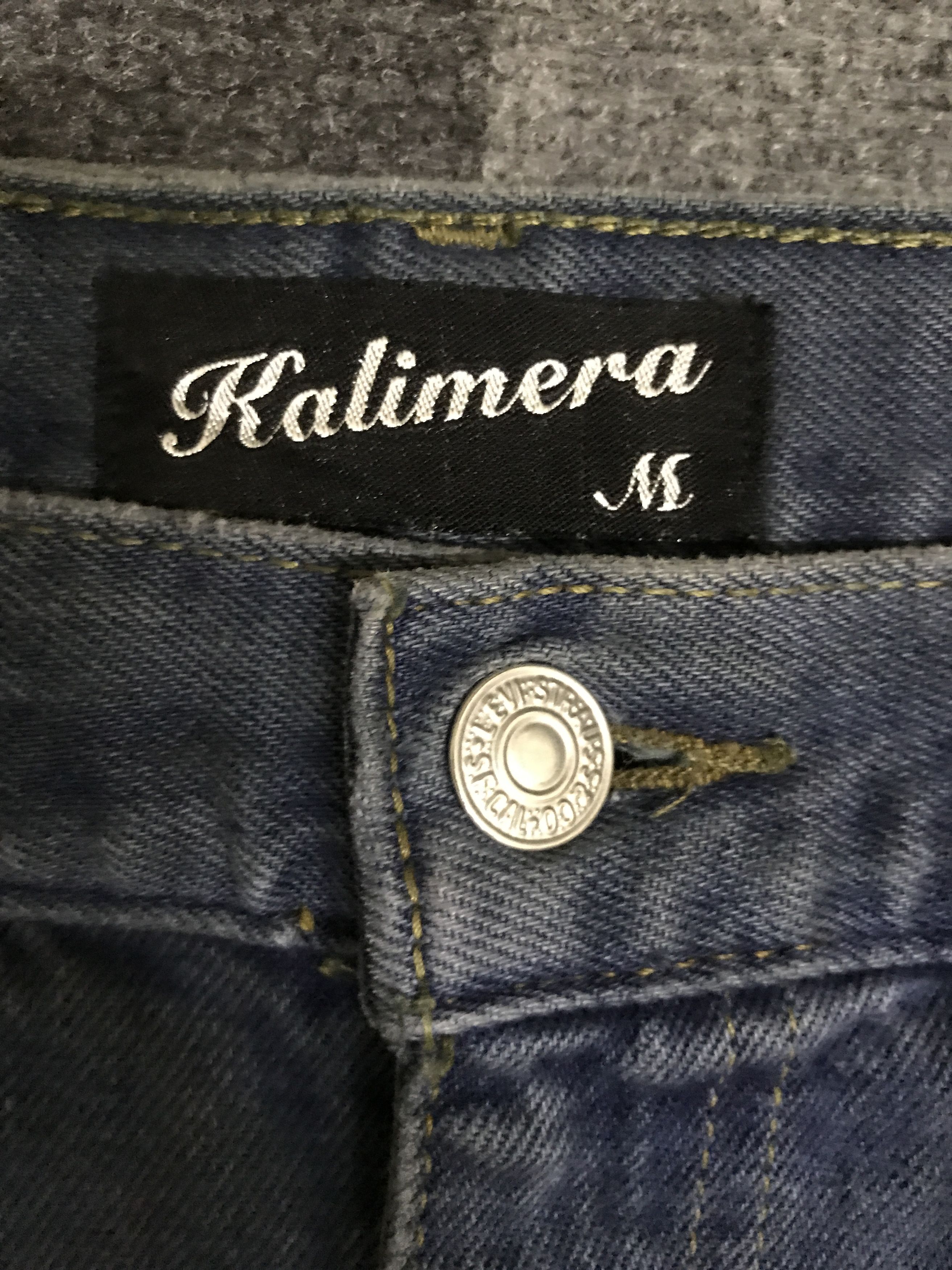 Japanese Brand × Levi's × Vintage VLEV108 Vtg Levis Kalimera Reconstruct Dropped Crotch Jeans Size US 31 - 5 Thumbnail