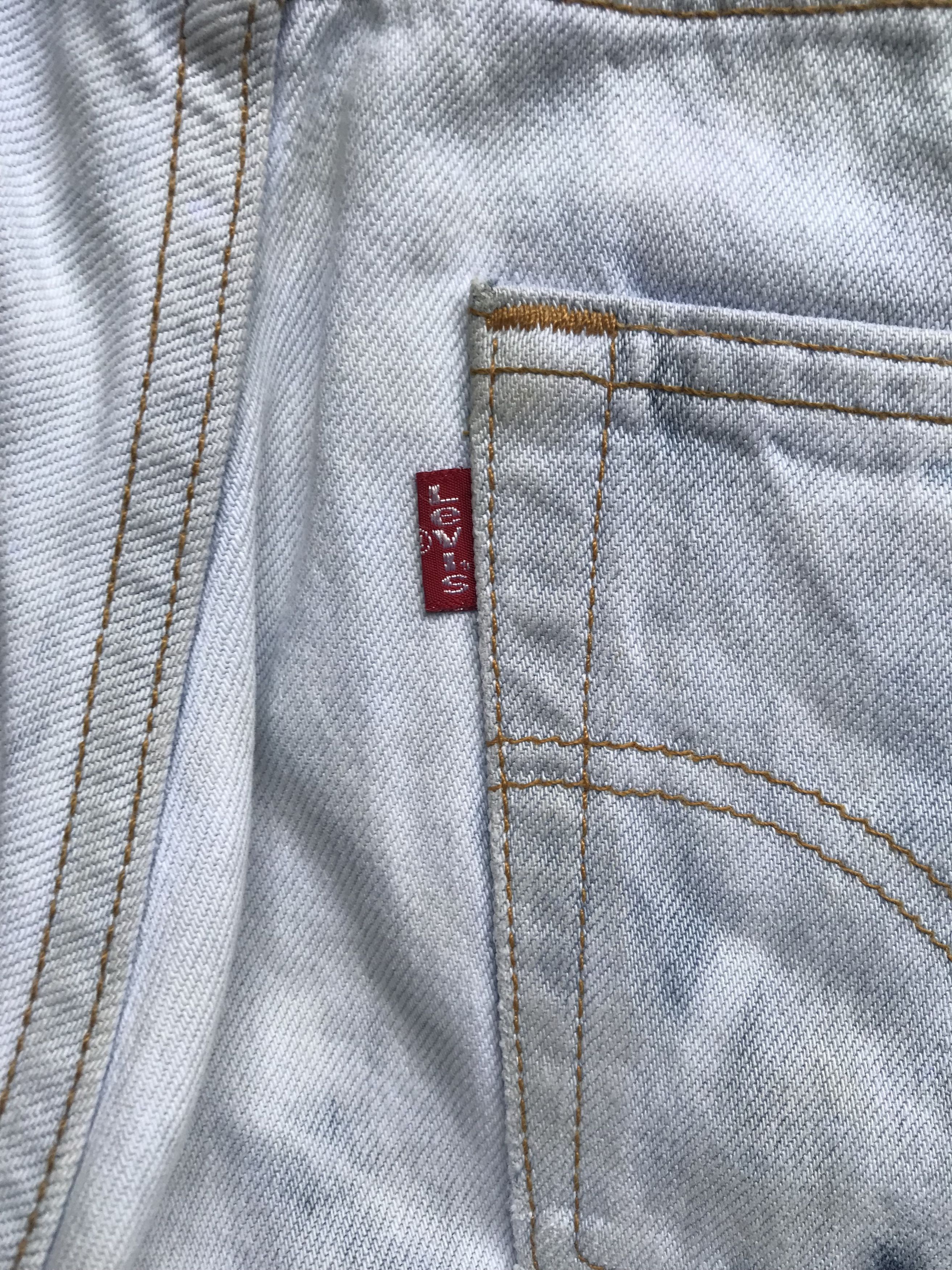 Levi's VLEV58 🔥Ultra Rare 🔥Vintage Levis 501 Tye Dye Jeans Size US 28 / EU 44 - 18 Thumbnail