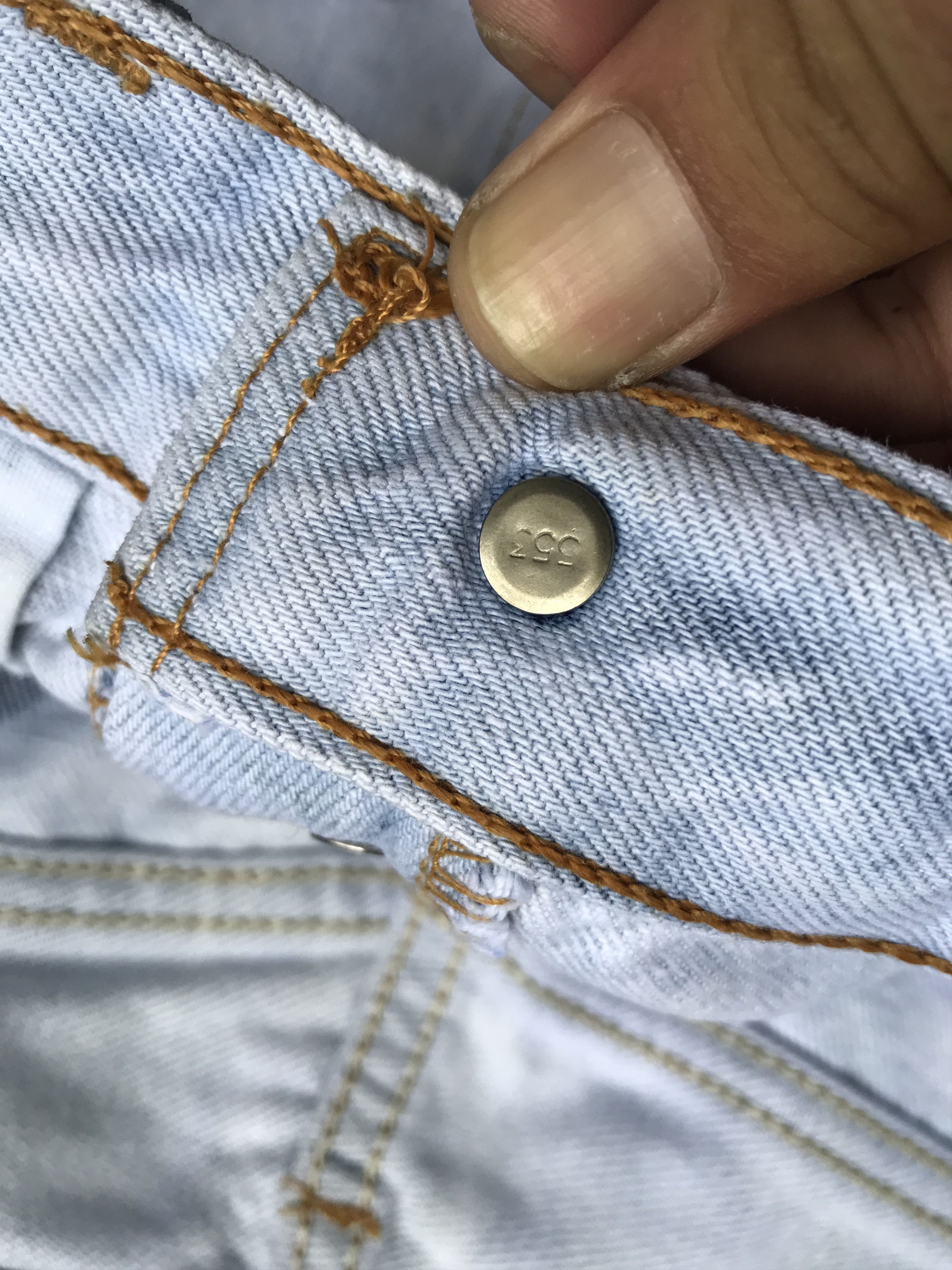 Levi's VLEV58 🔥Ultra Rare 🔥Vintage Levis 501 Tye Dye Jeans Size US 28 / EU 44 - 6 Thumbnail