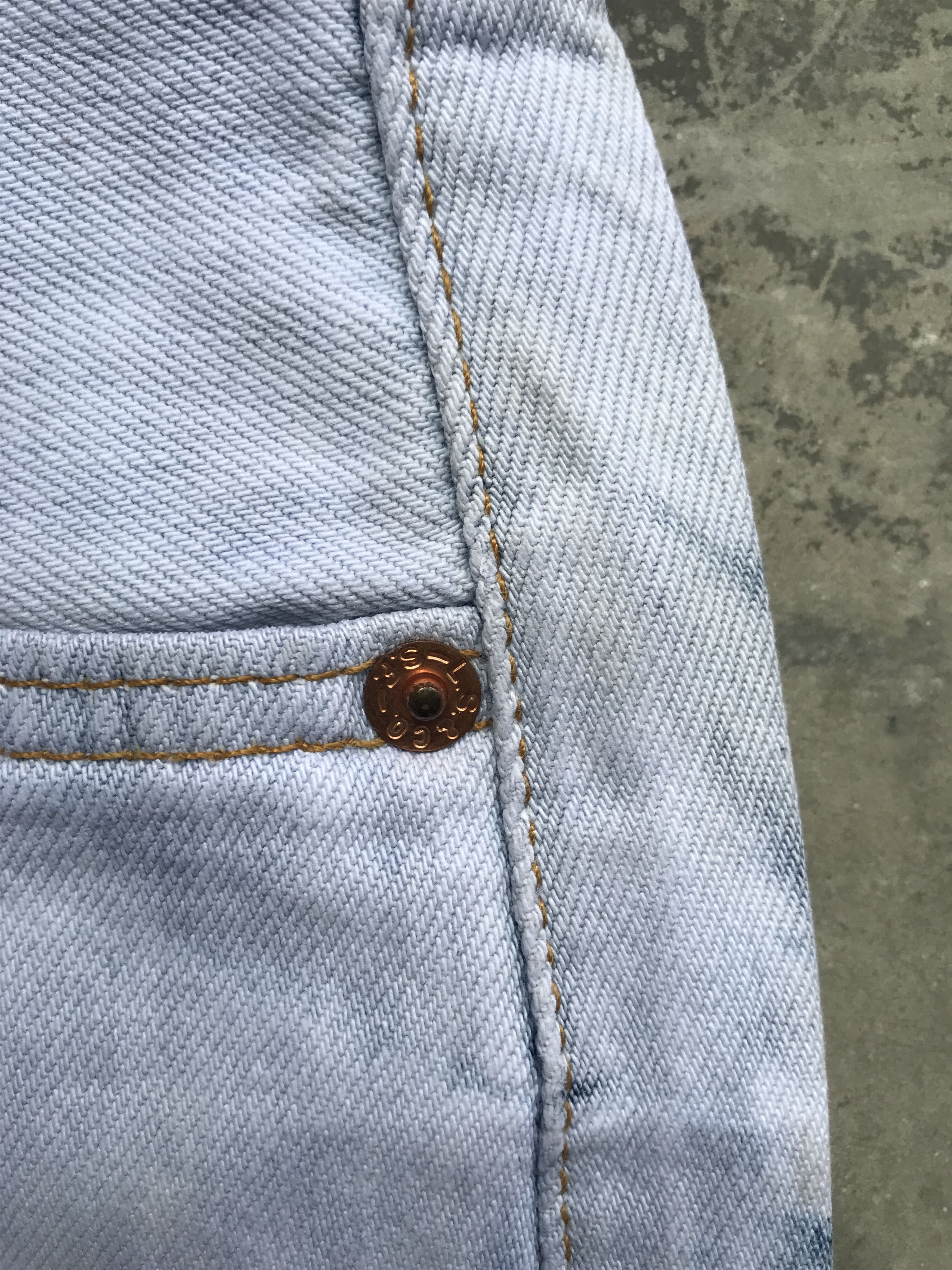 Levi's VLEV58 🔥Ultra Rare 🔥Vintage Levis 501 Tye Dye Jeans Size US 28 / EU 44 - 8 Thumbnail