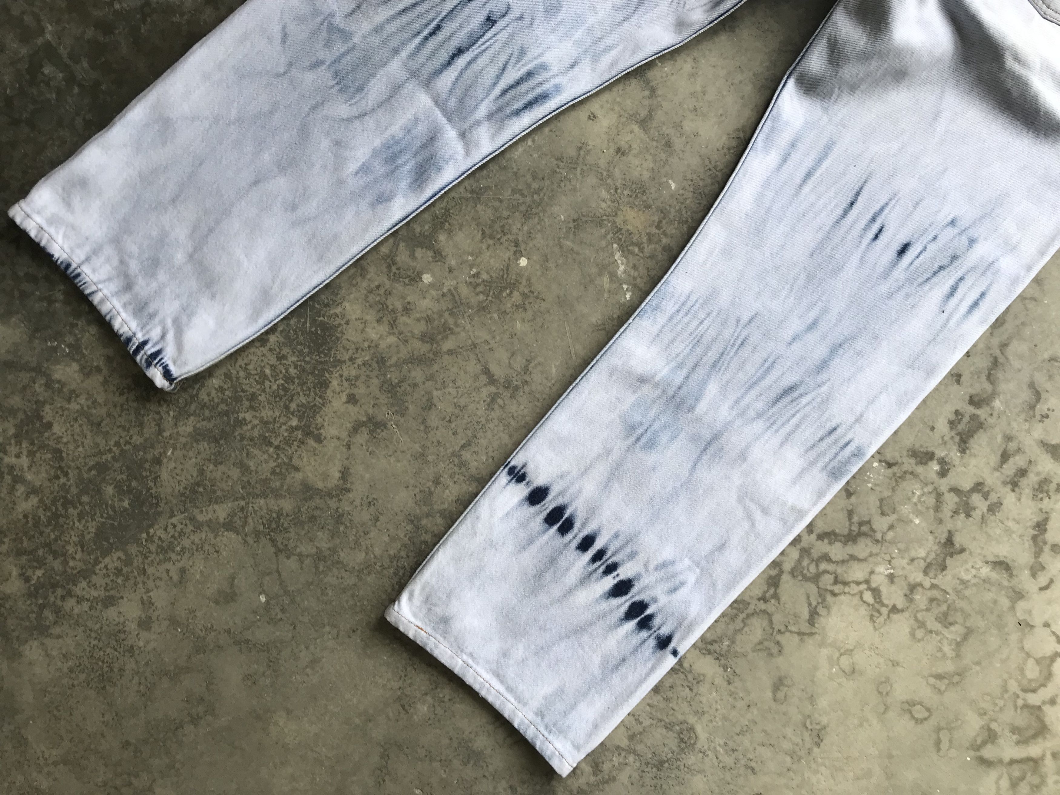 Levi's VLEV58 🔥Ultra Rare 🔥Vintage Levis 501 Tye Dye Jeans Size US 28 / EU 44 - 14 Thumbnail