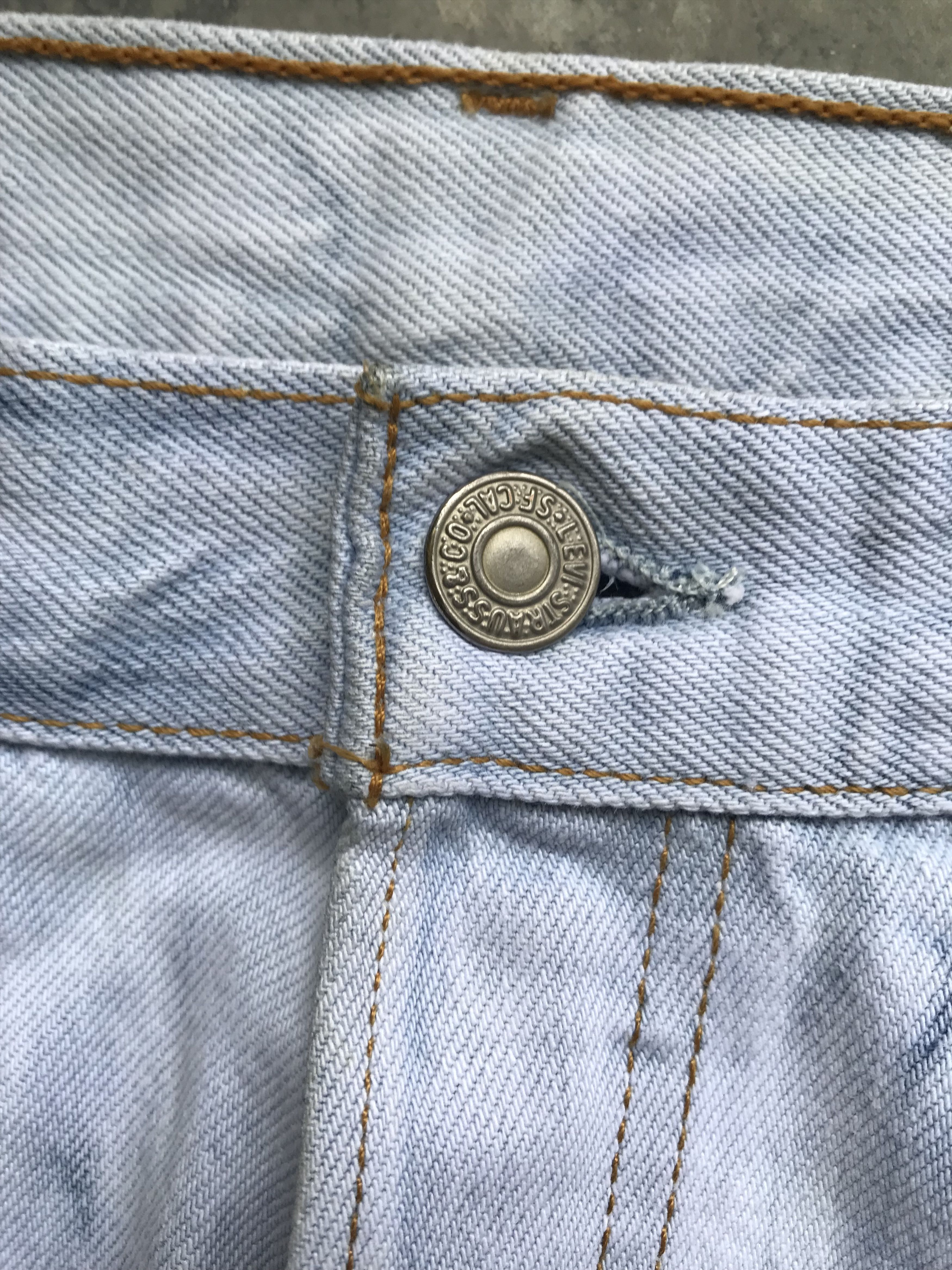 Levi's VLEV58 🔥Ultra Rare 🔥Vintage Levis 501 Tye Dye Jeans Size US 28 / EU 44 - 4 Thumbnail