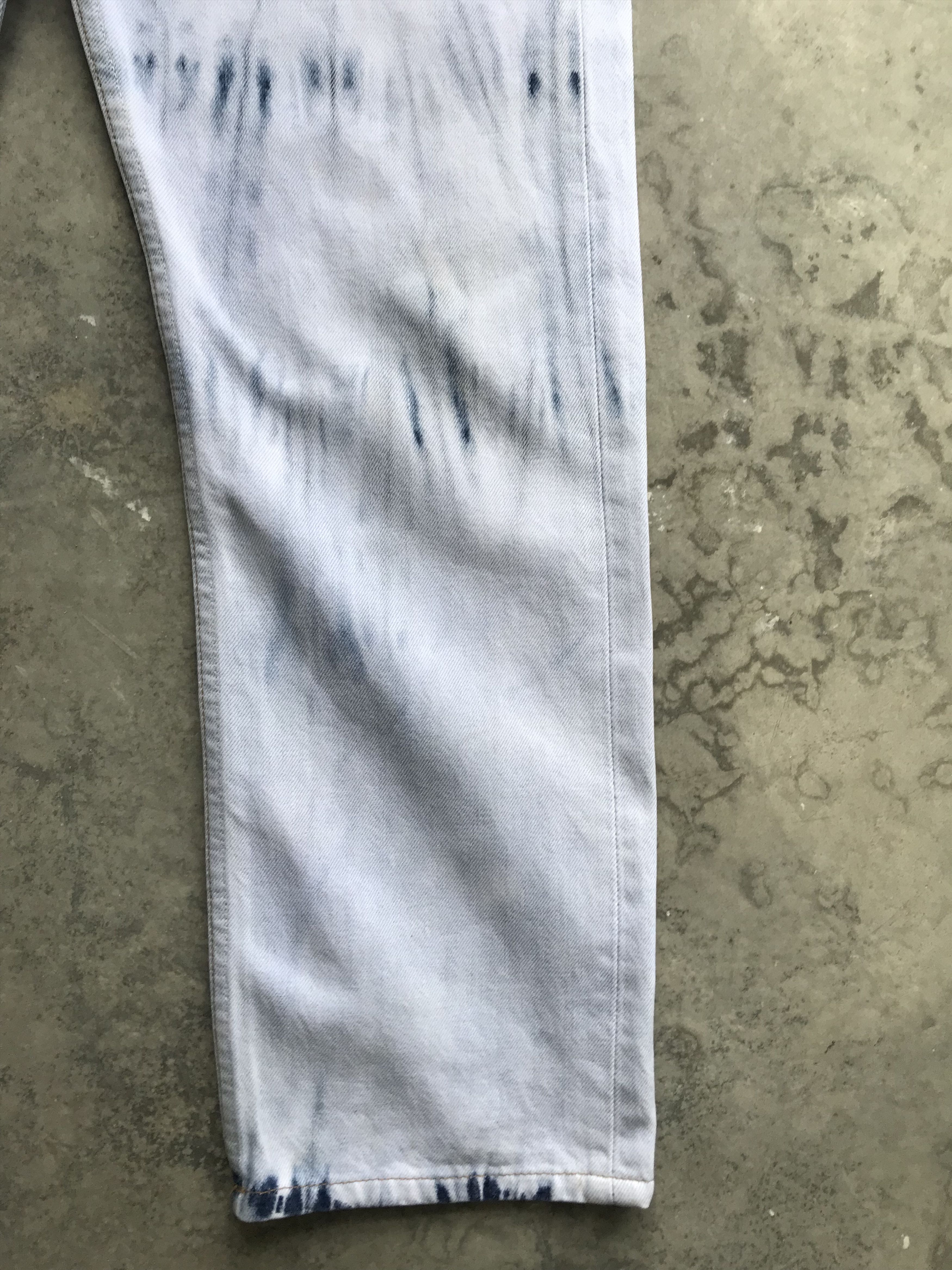 Levi's VLEV58 🔥Ultra Rare 🔥Vintage Levis 501 Tye Dye Jeans Size US 28 / EU 44 - 10 Thumbnail