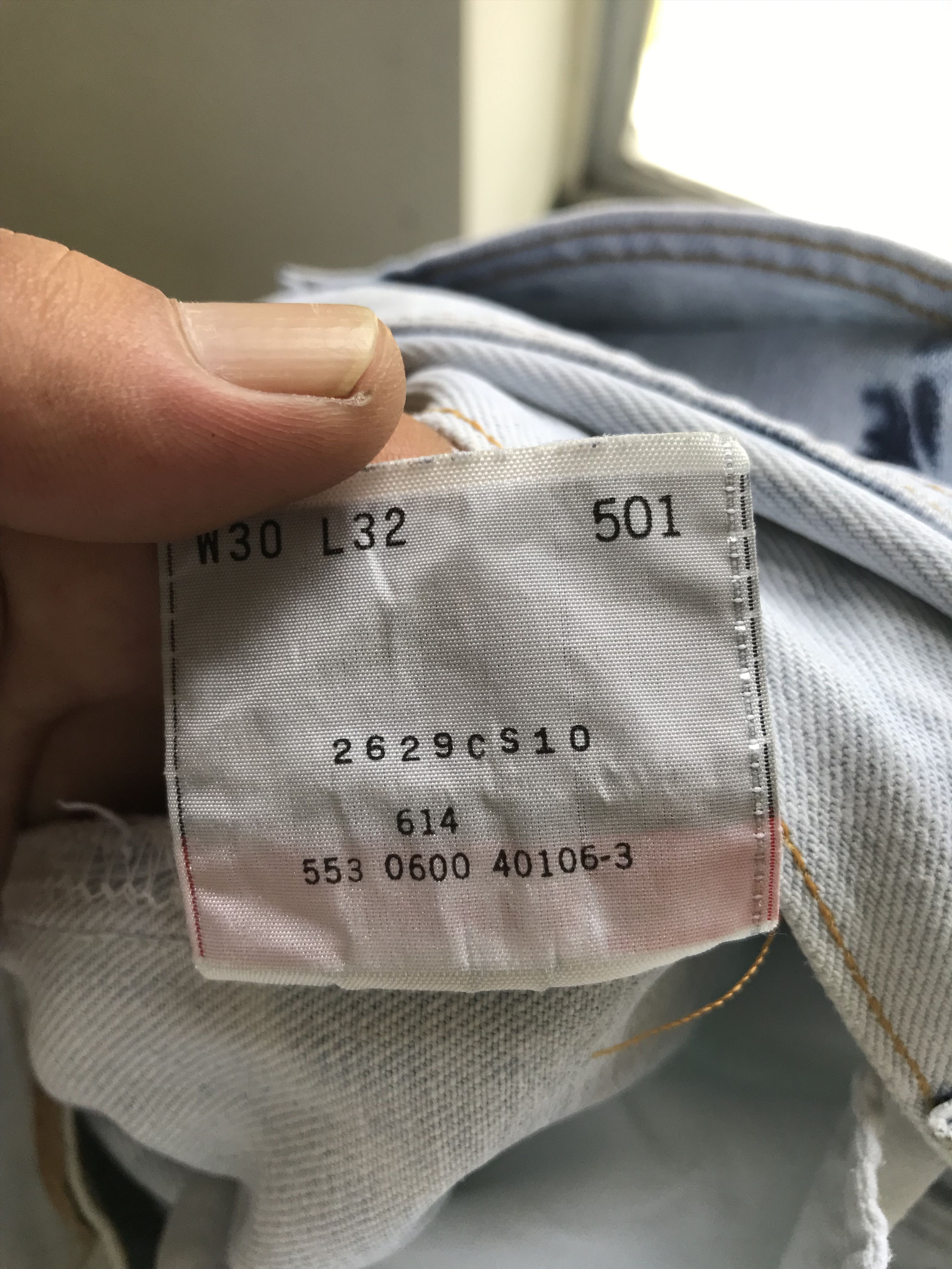 Levi's VLEV58 🔥Ultra Rare 🔥Vintage Levis 501 Tye Dye Jeans Size US 28 / EU 44 - 23 Thumbnail